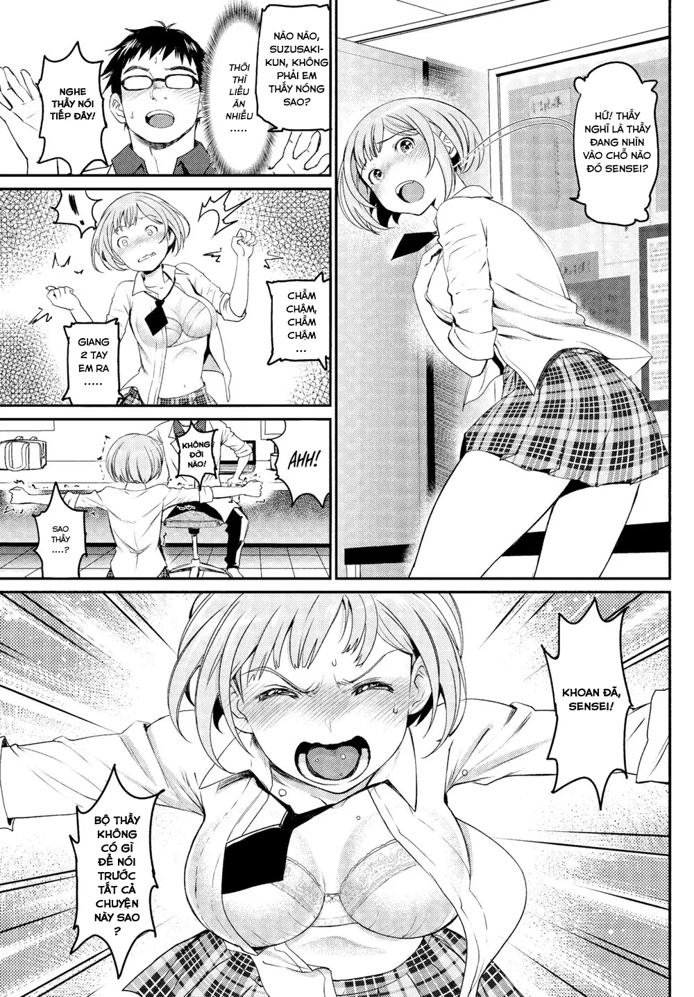 HentaiVN.net - Ảnh 10 - Thôi miên và hấp diêm em nữ sinh dễ thương [How Can an Ugly Guy Get a Cute Girlfriend?] - Chap 1