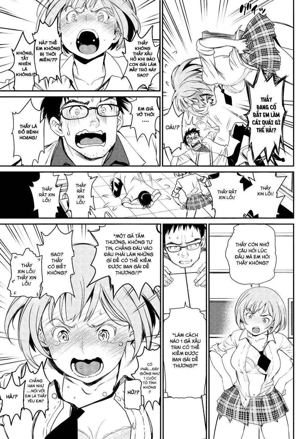 HentaiVN.net - Ảnh 12 - Thôi miên và hấp diêm em nữ sinh dễ thương [How Can an Ugly Guy Get a Cute Girlfriend?] - Chap 1