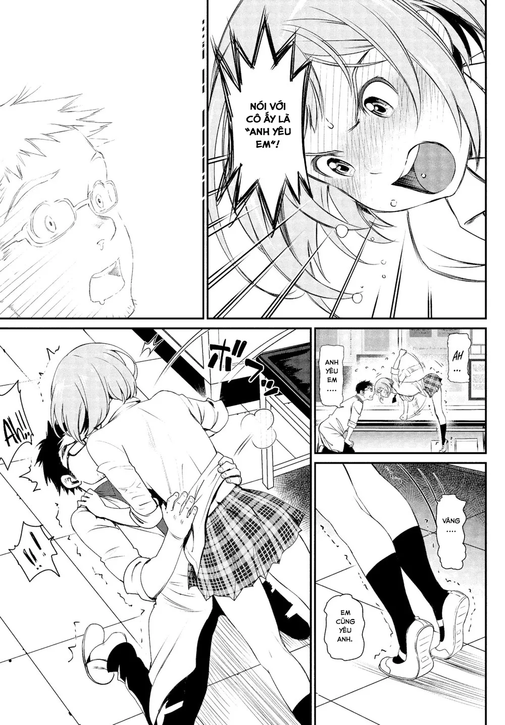 HentaiVN.net - Ảnh 14 - Thôi miên và hấp diêm em nữ sinh dễ thương [How Can an Ugly Guy Get a Cute Girlfriend?] - Chap 1