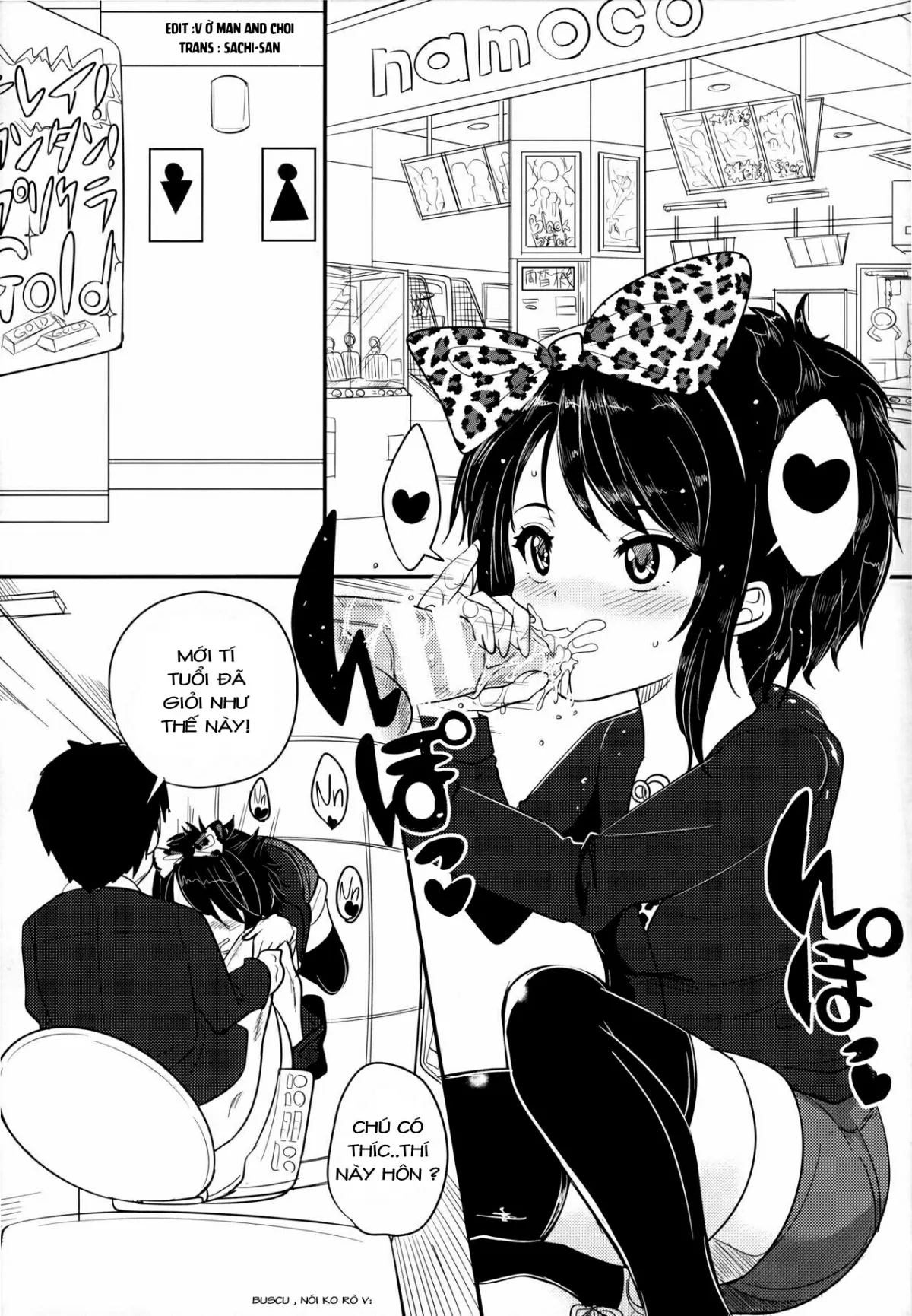 HentaiVN.net - Ảnh 4 - Bé loli khát tình và con cá chà bặc [Bitch na Ano Ko;That Girl is Such A Slut] - Chap 1