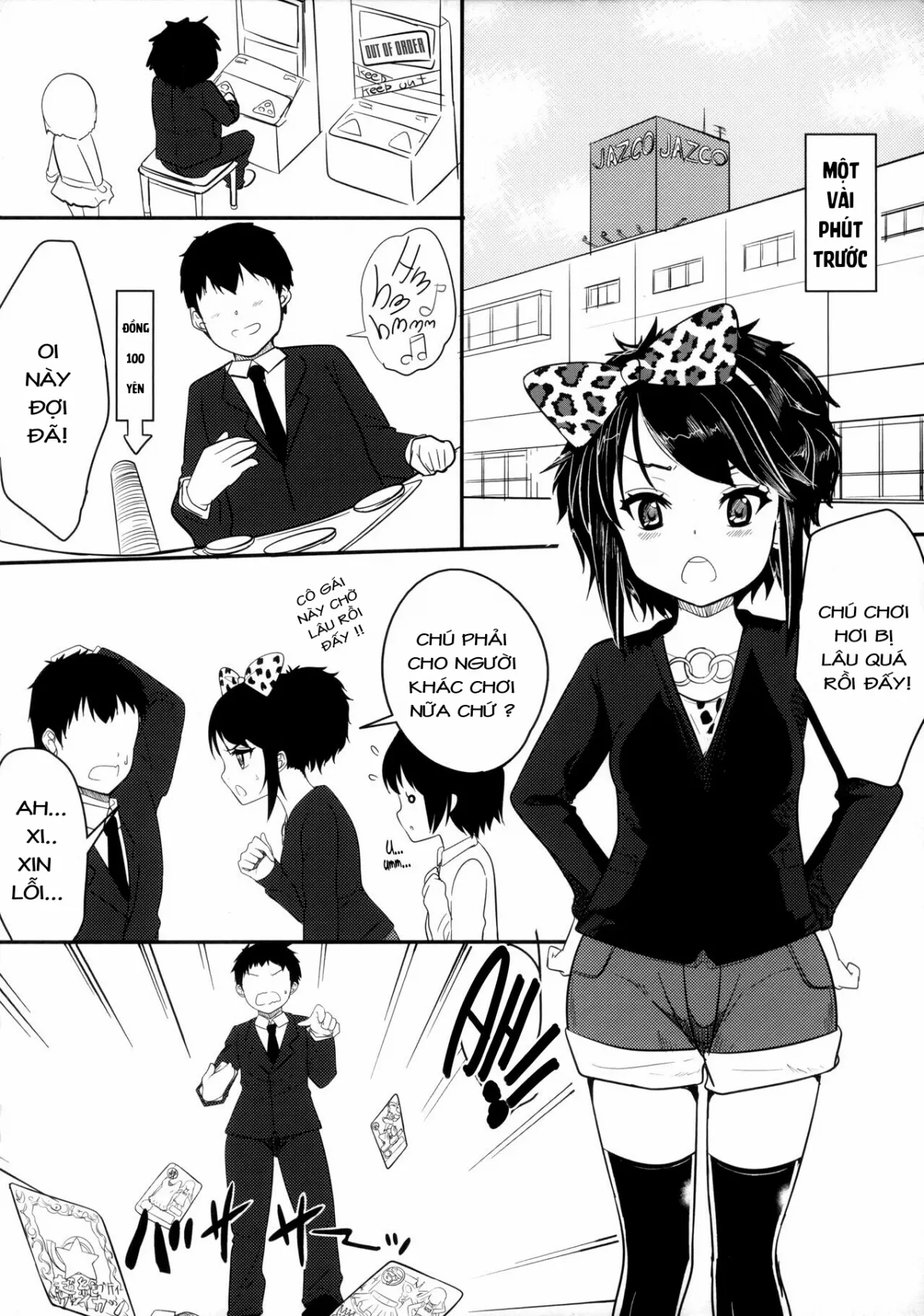 HentaiVN.net - Ảnh 7 - Bé loli khát tình và con cá chà bặc [Bitch na Ano Ko;That Girl is Such A Slut] - Chap 1