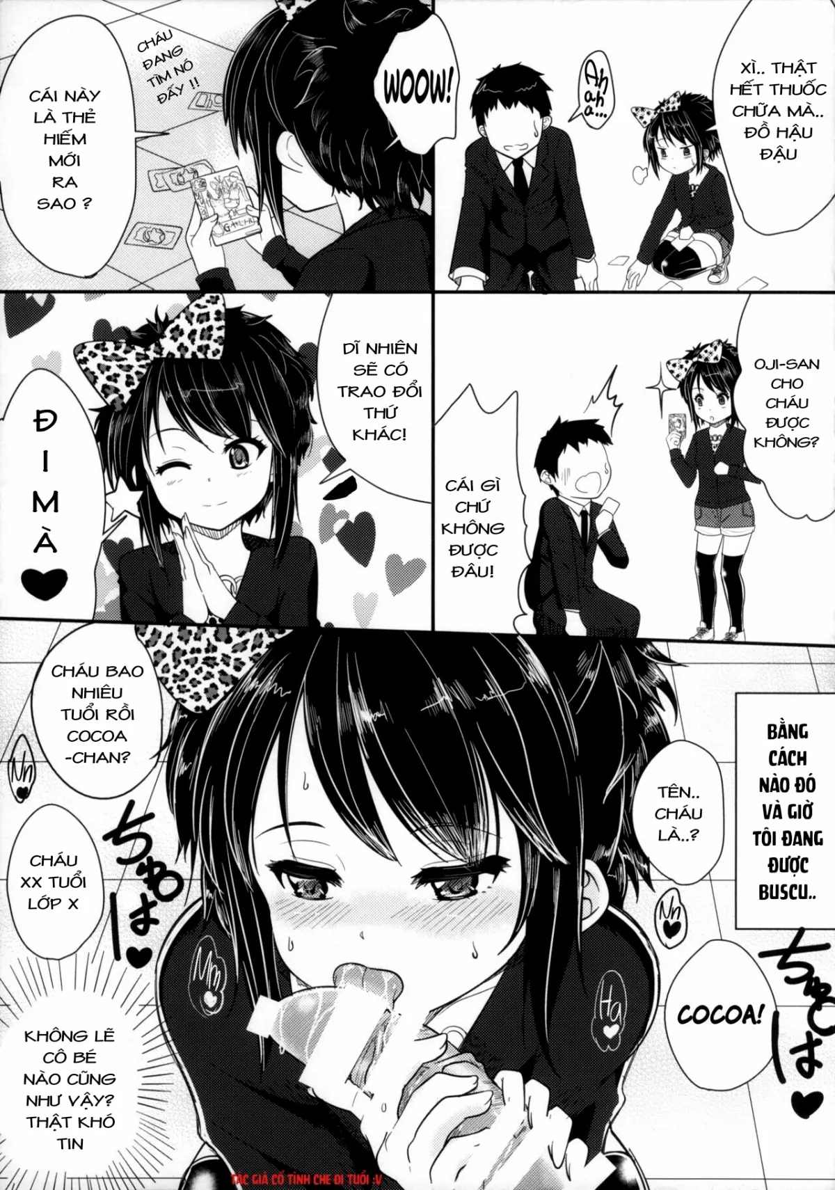 HentaiVN.net - Ảnh 8 - Bé loli khát tình và con cá chà bặc [Bitch na Ano Ko;That Girl is Such A Slut] - Chap 1