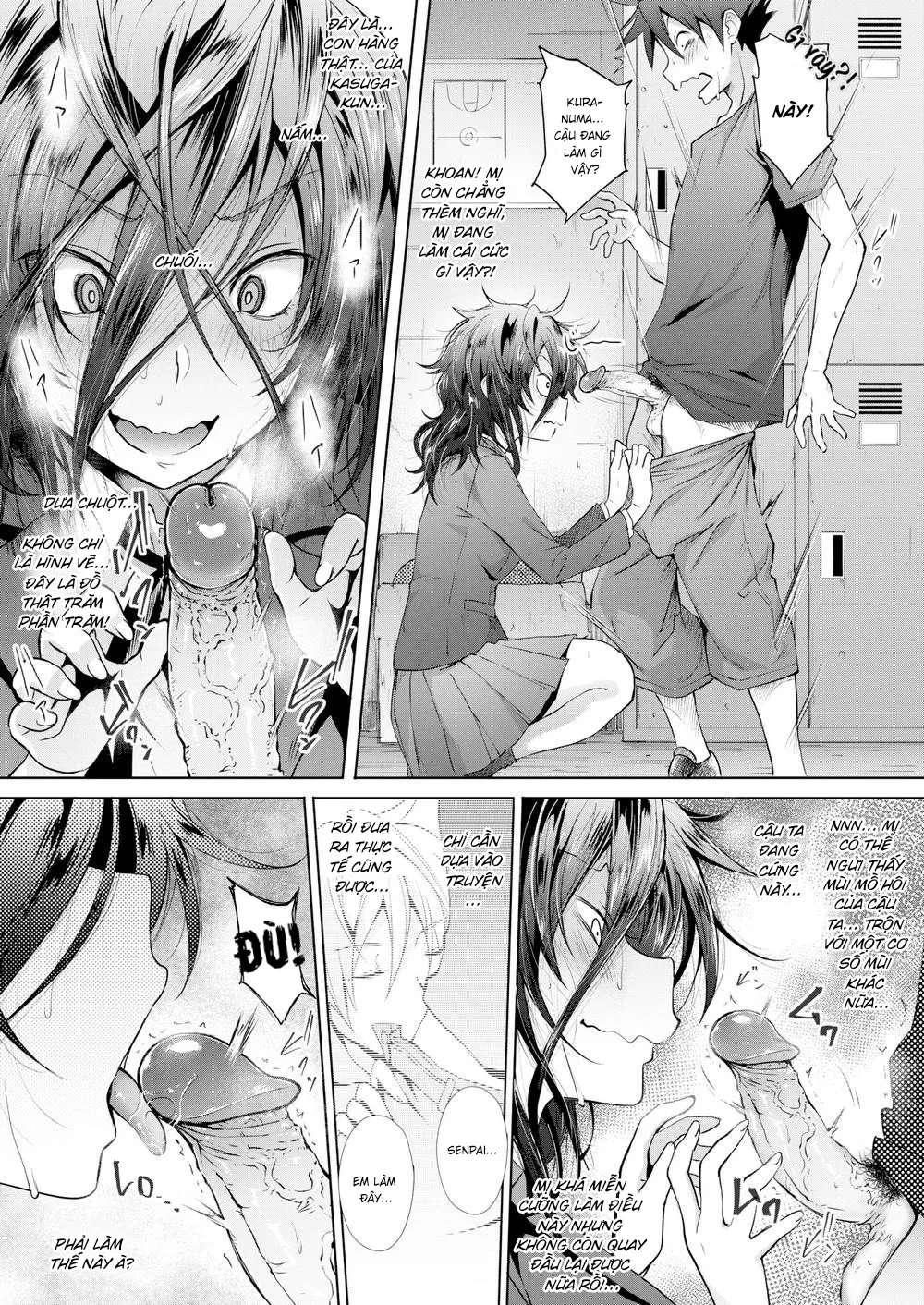 HentaiVN.net - Ảnh 10 - U ám X Vui vẻ [Gloomy X Cheery] - Chap 1