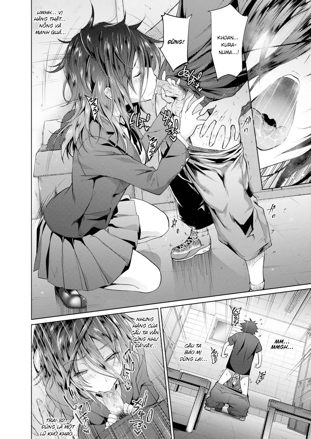 HentaiVN.net - Ảnh 11 - U ám X Vui vẻ [Gloomy X Cheery] - Chap 1