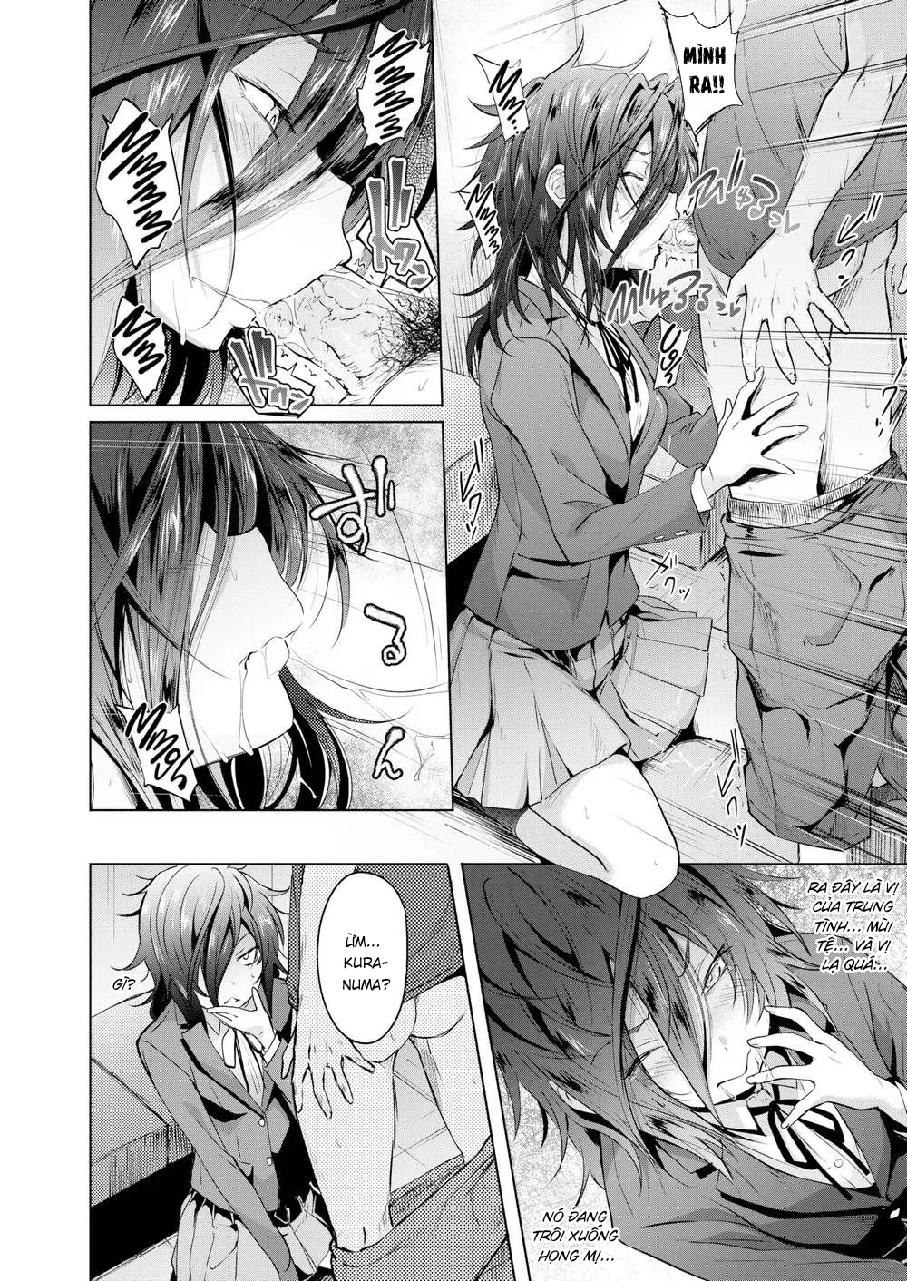 HentaiVN.net - Ảnh 13 - U ám X Vui vẻ [Gloomy X Cheery] - Chap 1