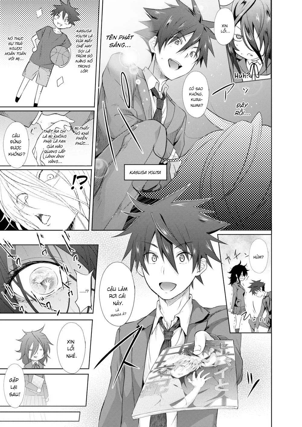 HentaiVN.net - Ảnh 4 - U ám X Vui vẻ [Gloomy X Cheery] - Chap 1