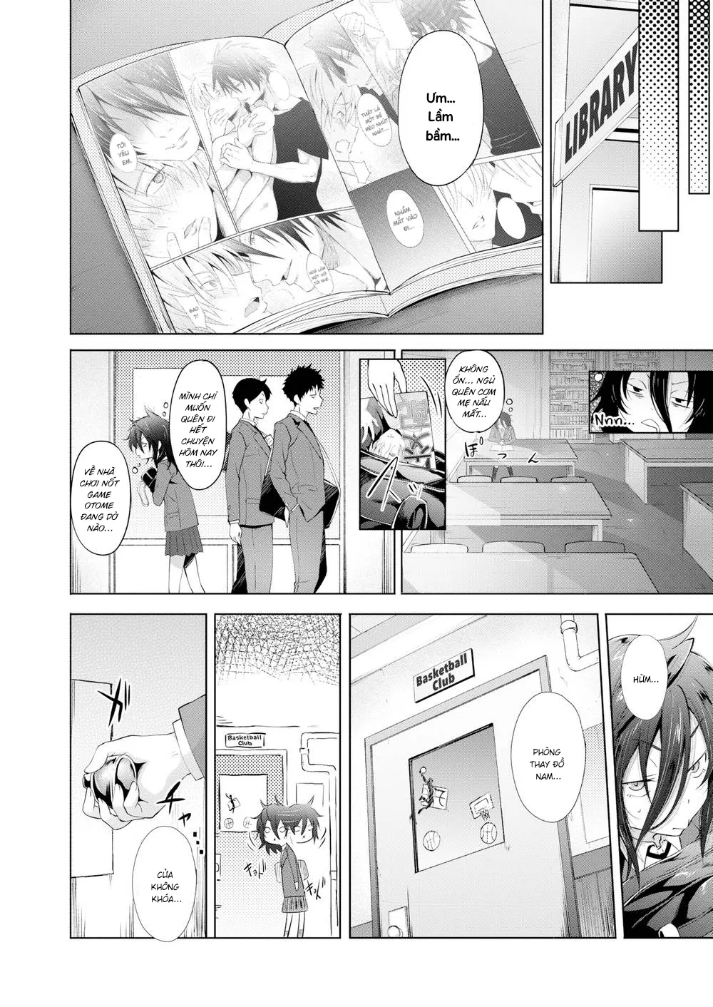 HentaiVN.net - Ảnh 5 - U ám X Vui vẻ [Gloomy X Cheery] - Chap 1