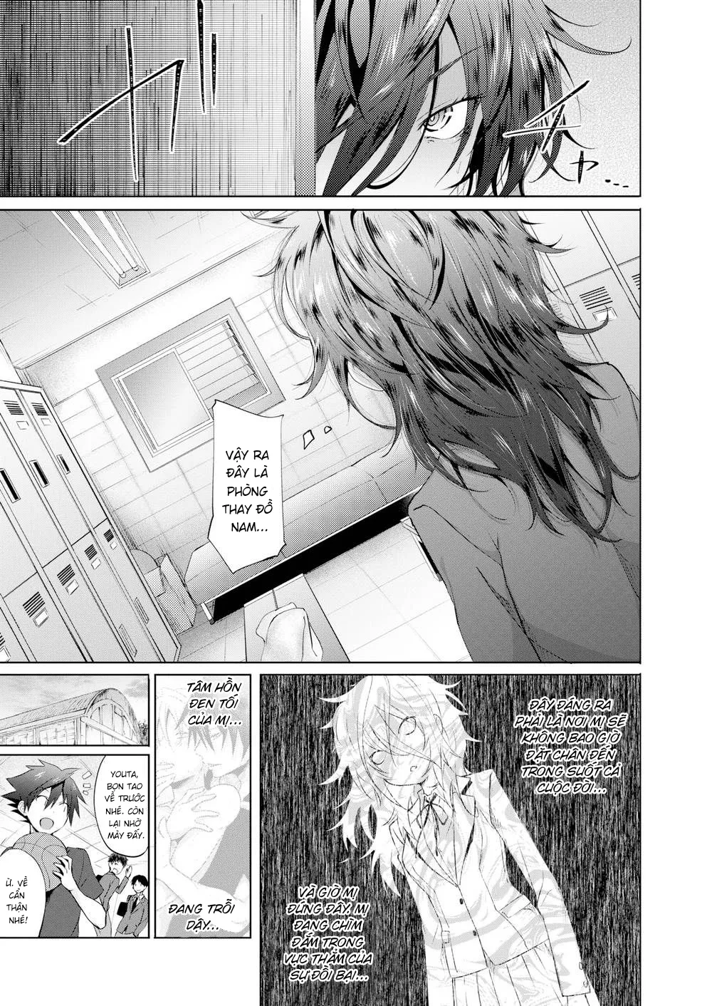HentaiVN.net - Ảnh 6 - U ám X Vui vẻ [Gloomy X Cheery] - Chap 1