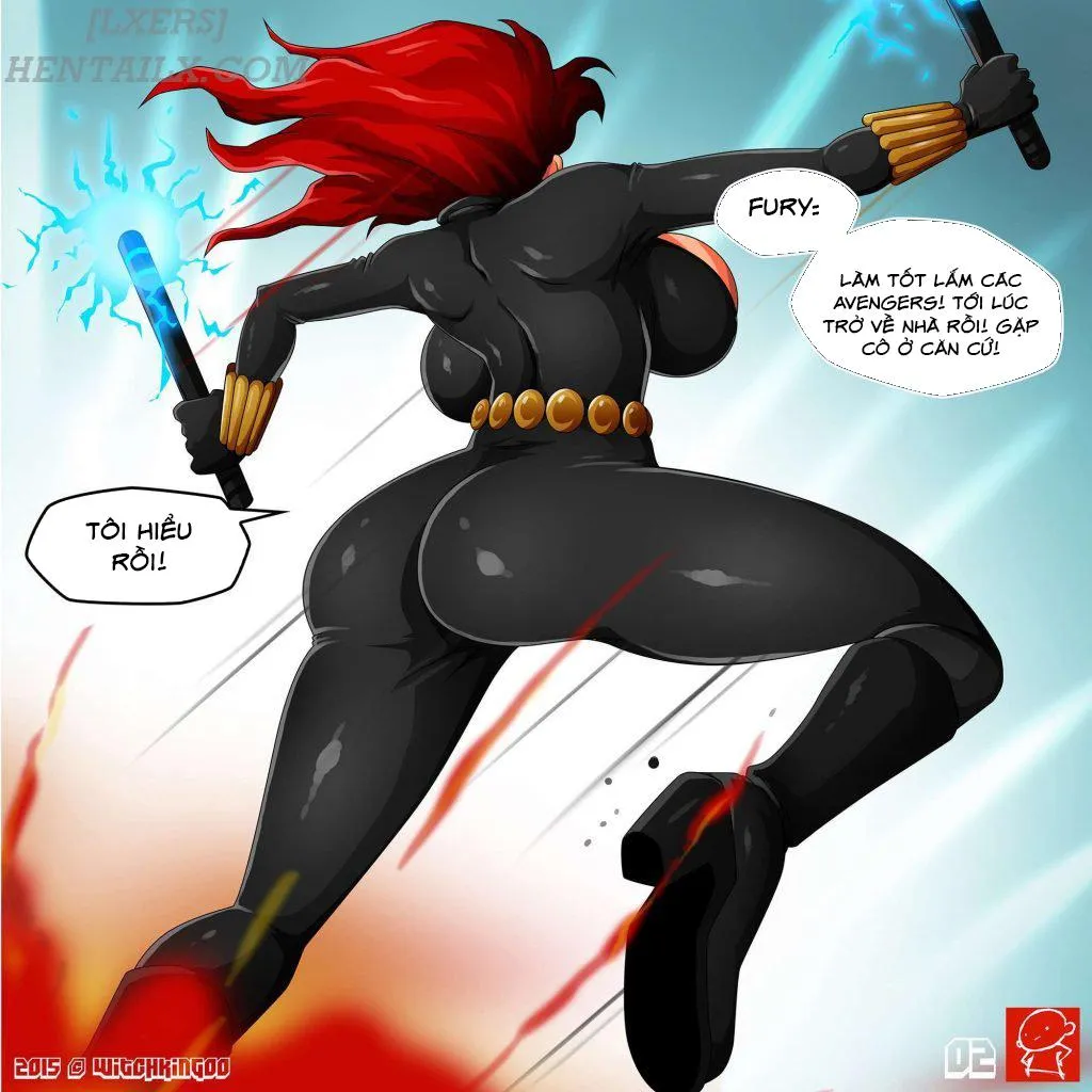 HentaiVN.net - Ảnh 6 - Black Widow- (Avengers) - Chap 1