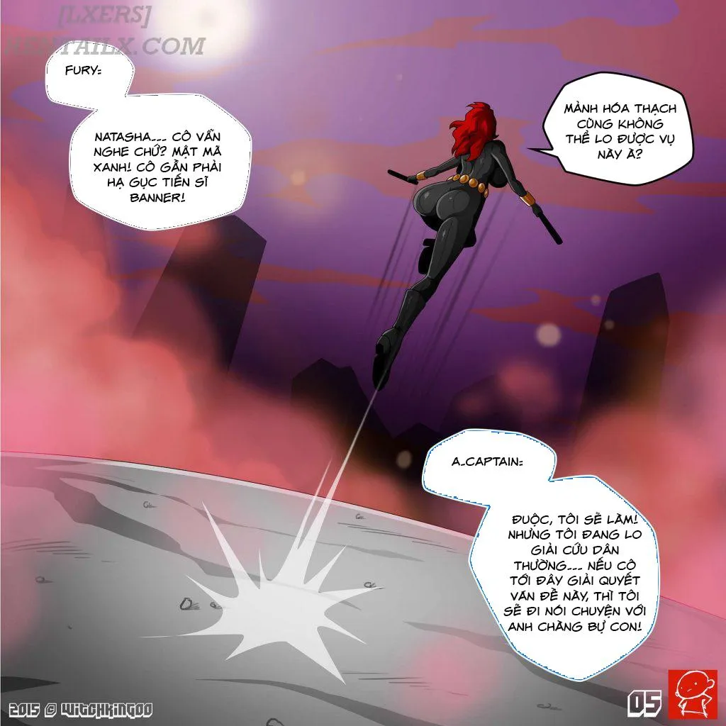 HentaiVN.net - Ảnh 9 - Black Widow- (Avengers) - Chap 1