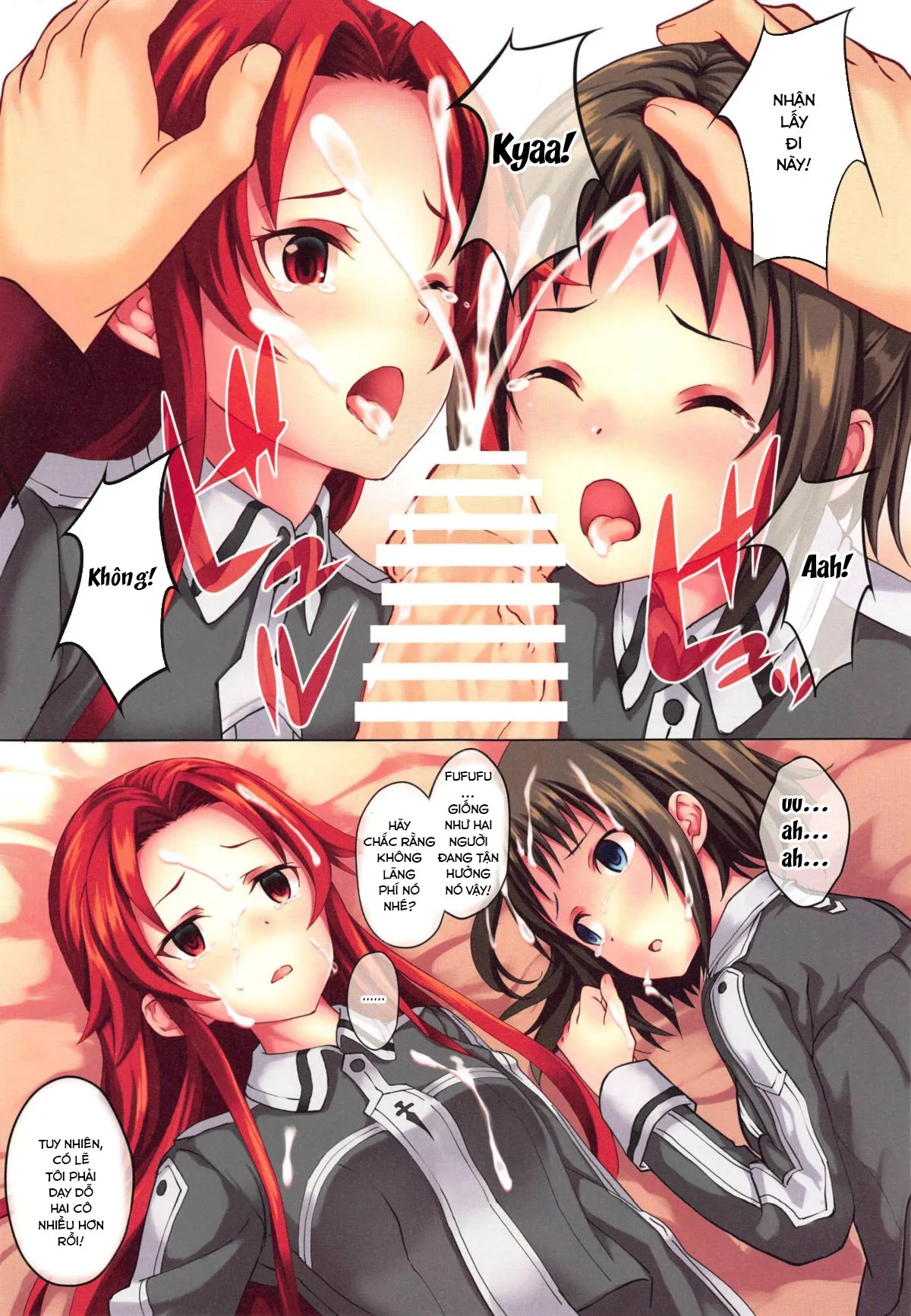 HentaiVN.net - Ảnh 12 - Kinki Shinpan Taboo Infringement (Sword Art Online) - Chap 1