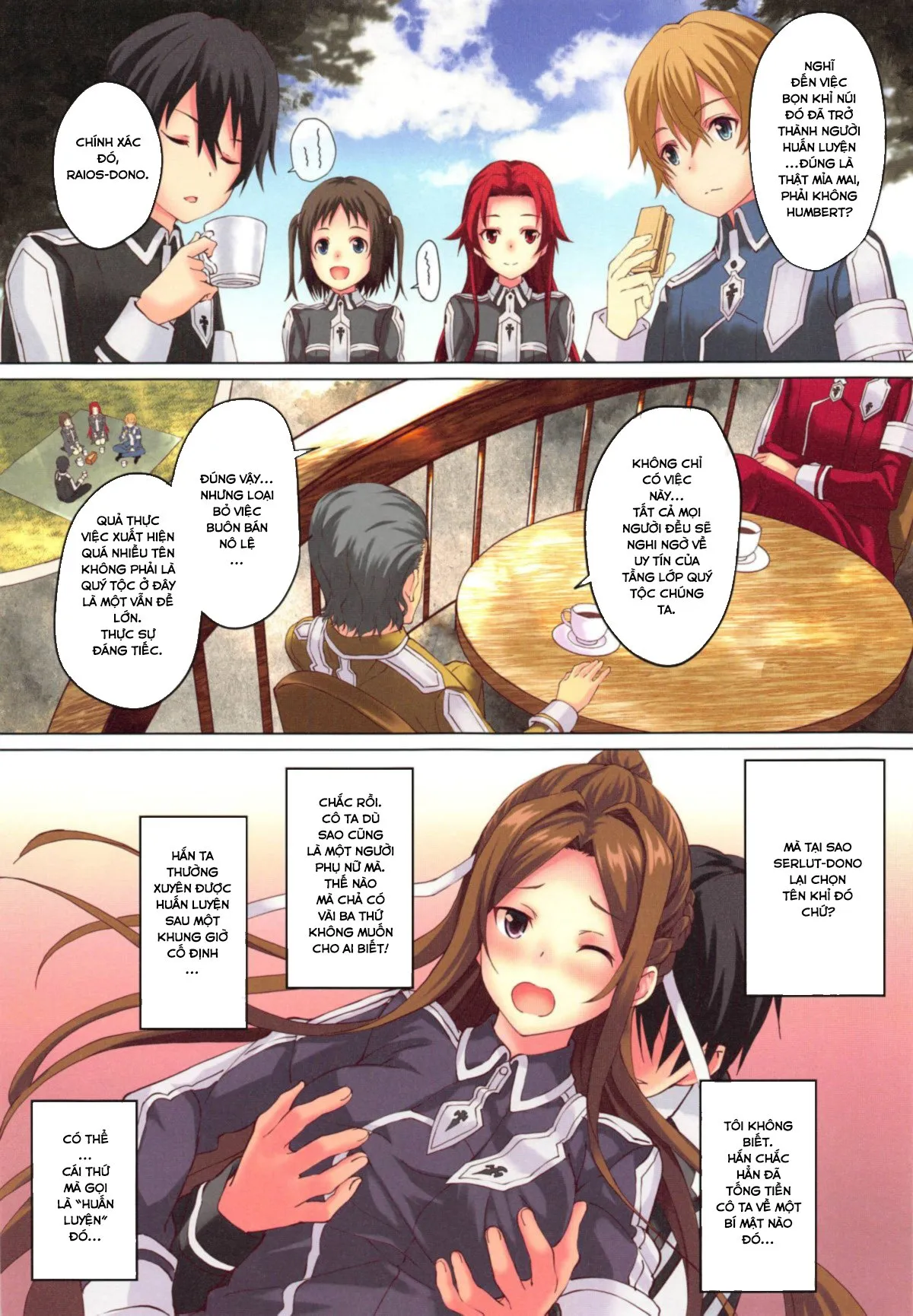 HentaiVN.net - Ảnh 4 - Kinki Shinpan Taboo Infringement (Sword Art Online) - Chap 1