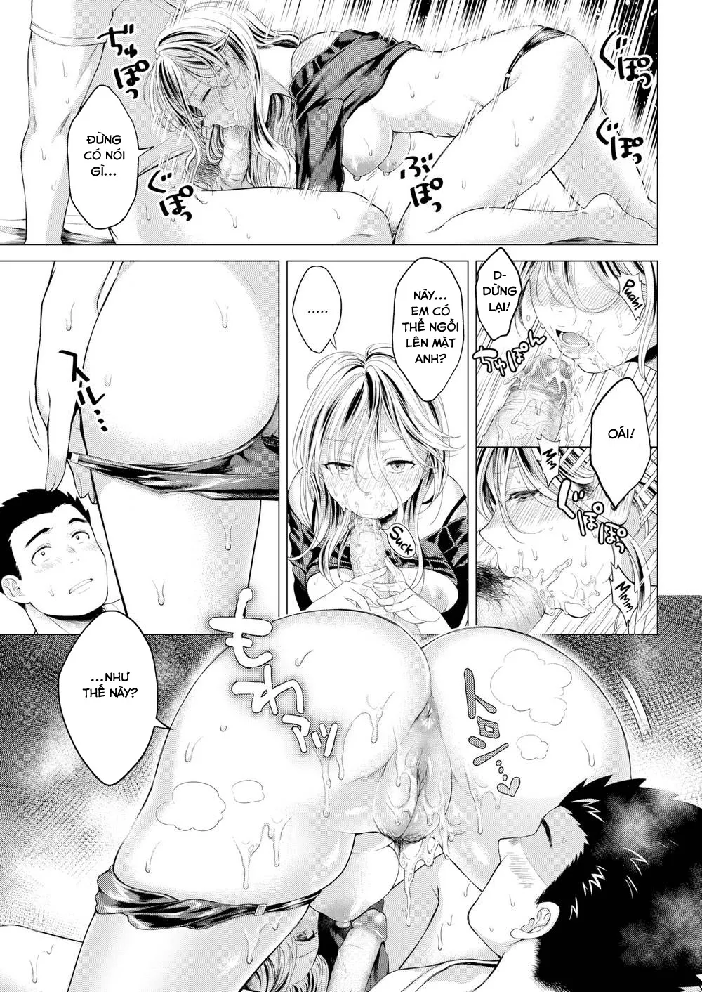 HentaiVN.net - Ảnh 13 - Nếm rượu, nếm luôn cả em [Evening Warmed Sake] - Chap 1