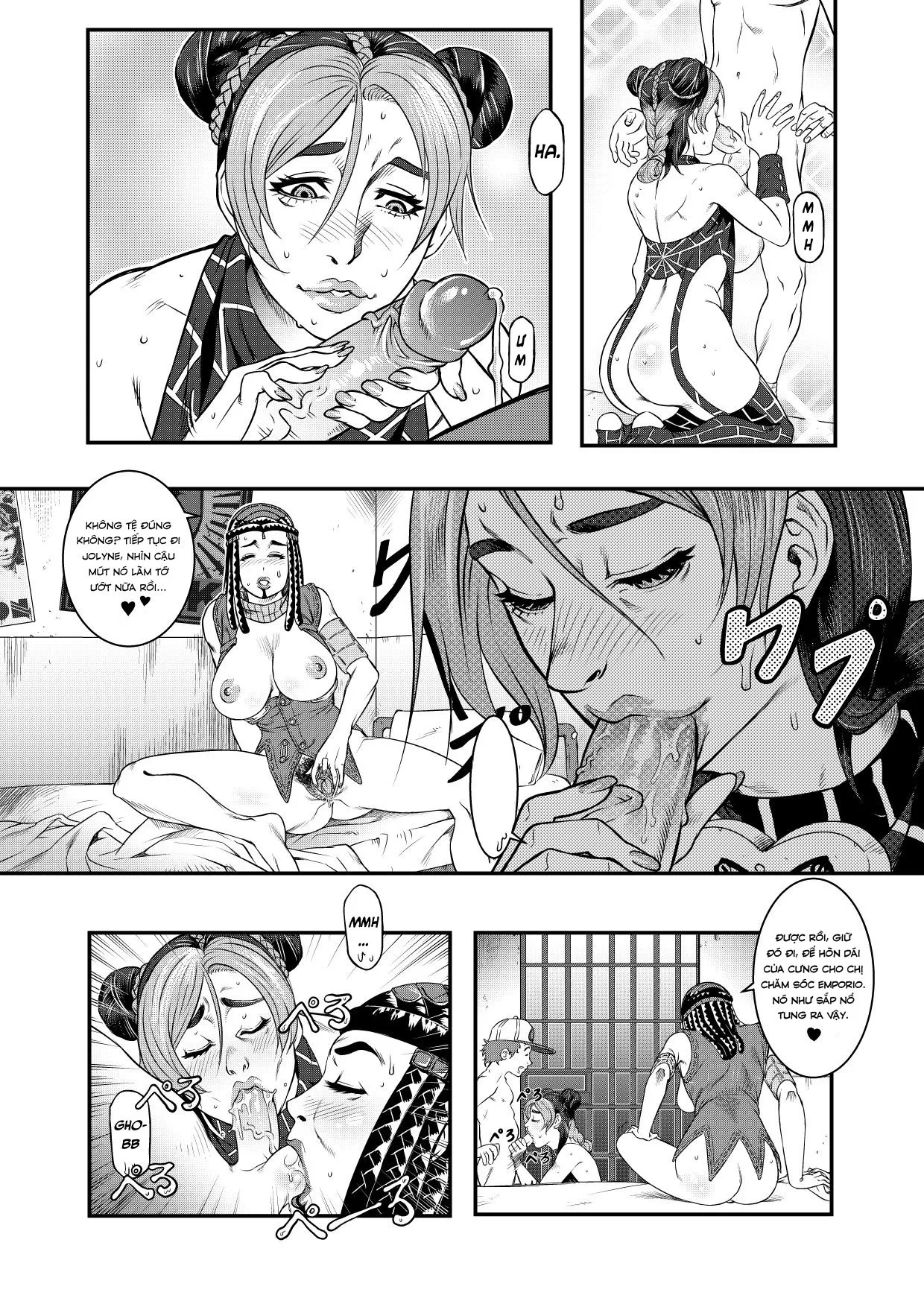 HentaiVN.net - Ảnh 15 - JoJo's Bizarre Adventure - Stone Ocean - Girls by Night - Chap 1