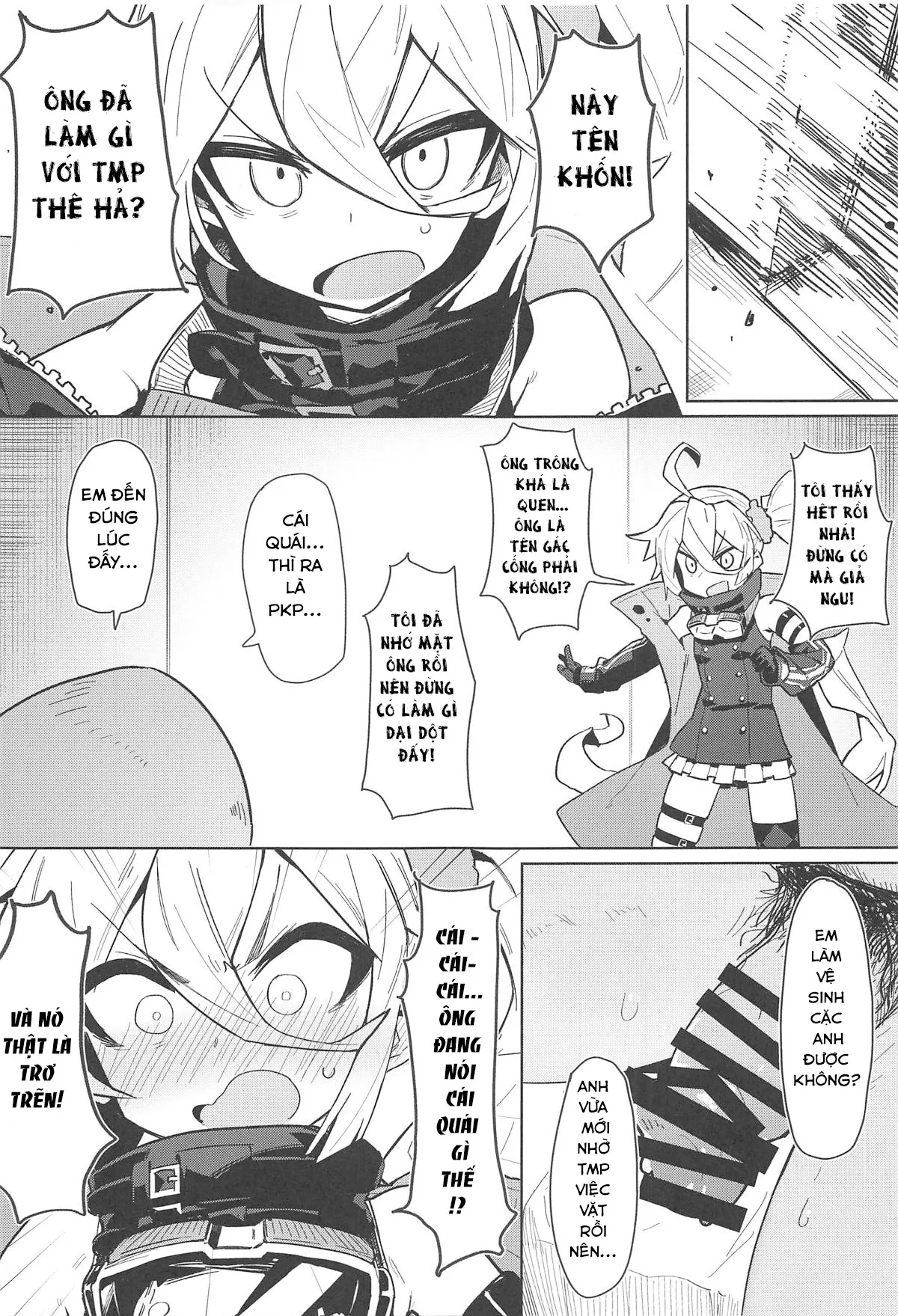 HentaiVN.net - Ảnh 10 - Saimin TMP & PKP (Girls' Frontline) - Chap 1