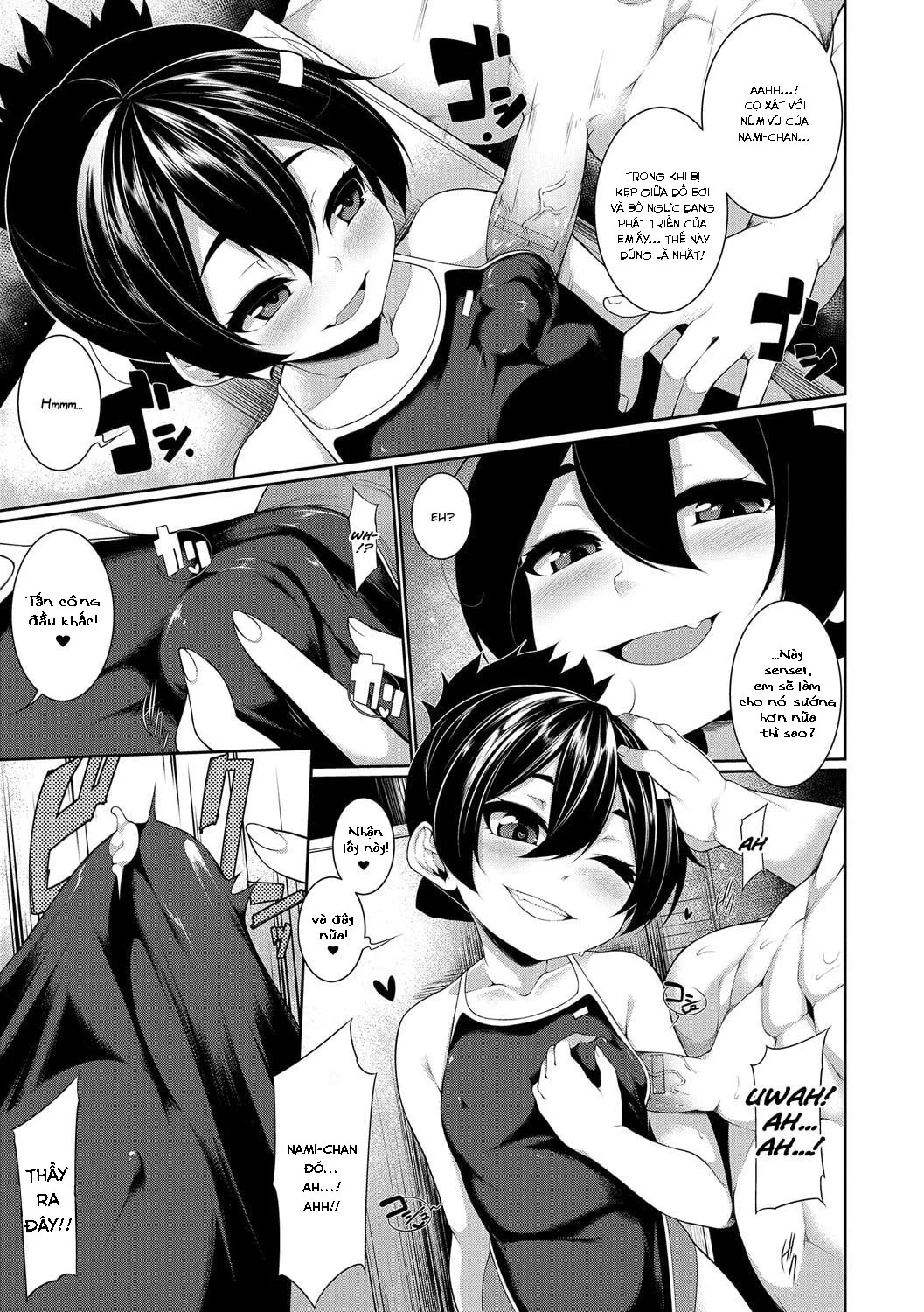 HentaiVN.net - Ảnh 13 - Mizugi Skinship - Chap 1