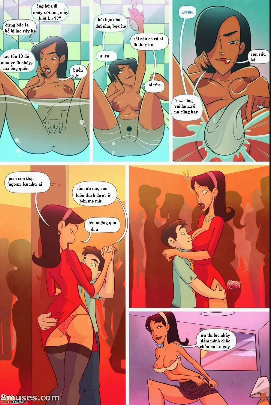 HentaiVN.net - Ảnh 3 - Keeping it Up with the Joneses - Chap 1