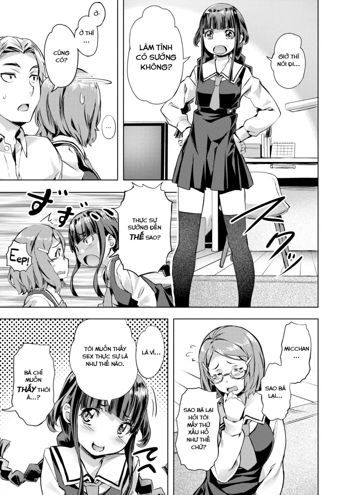 HentaiVN.net - Ảnh 6 - Thoát kiếp còn trinh! [Escape Virgin] - Chap 1