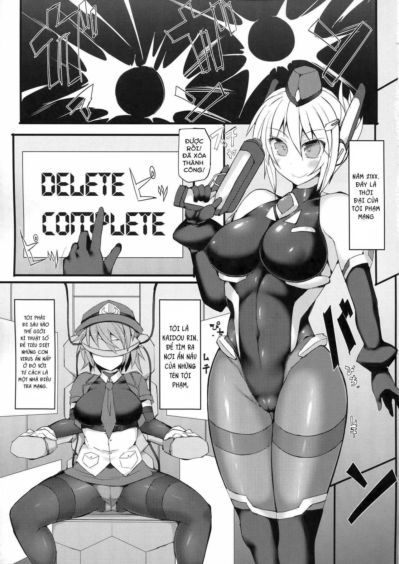 HentaiVN.net - Ảnh 6 - Cyber Police Rin - Subepichi KuroSto Fukei Ahegao Kairaku Sennou - Chap 1