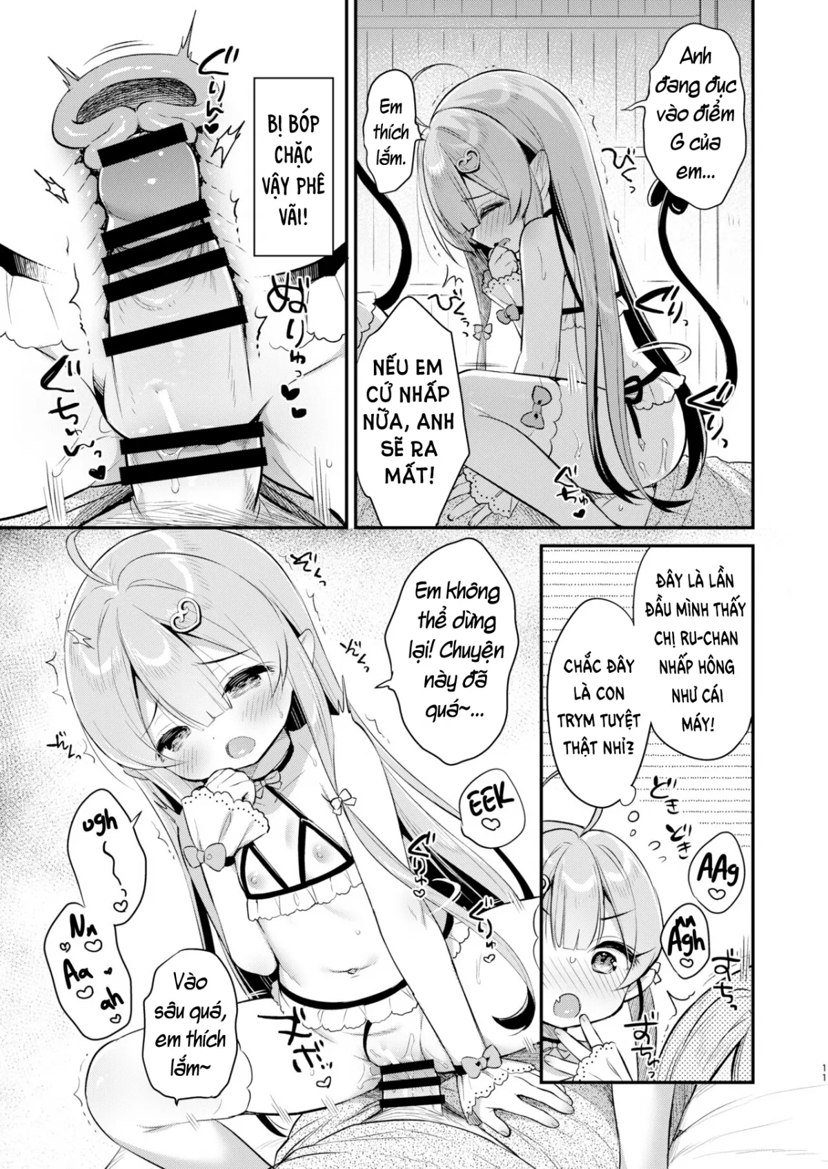 HentaiVN.net - Ảnh 10 - Totsugeki Futago Succubus-chan [Attack of Succubus Twins] - Chap 1