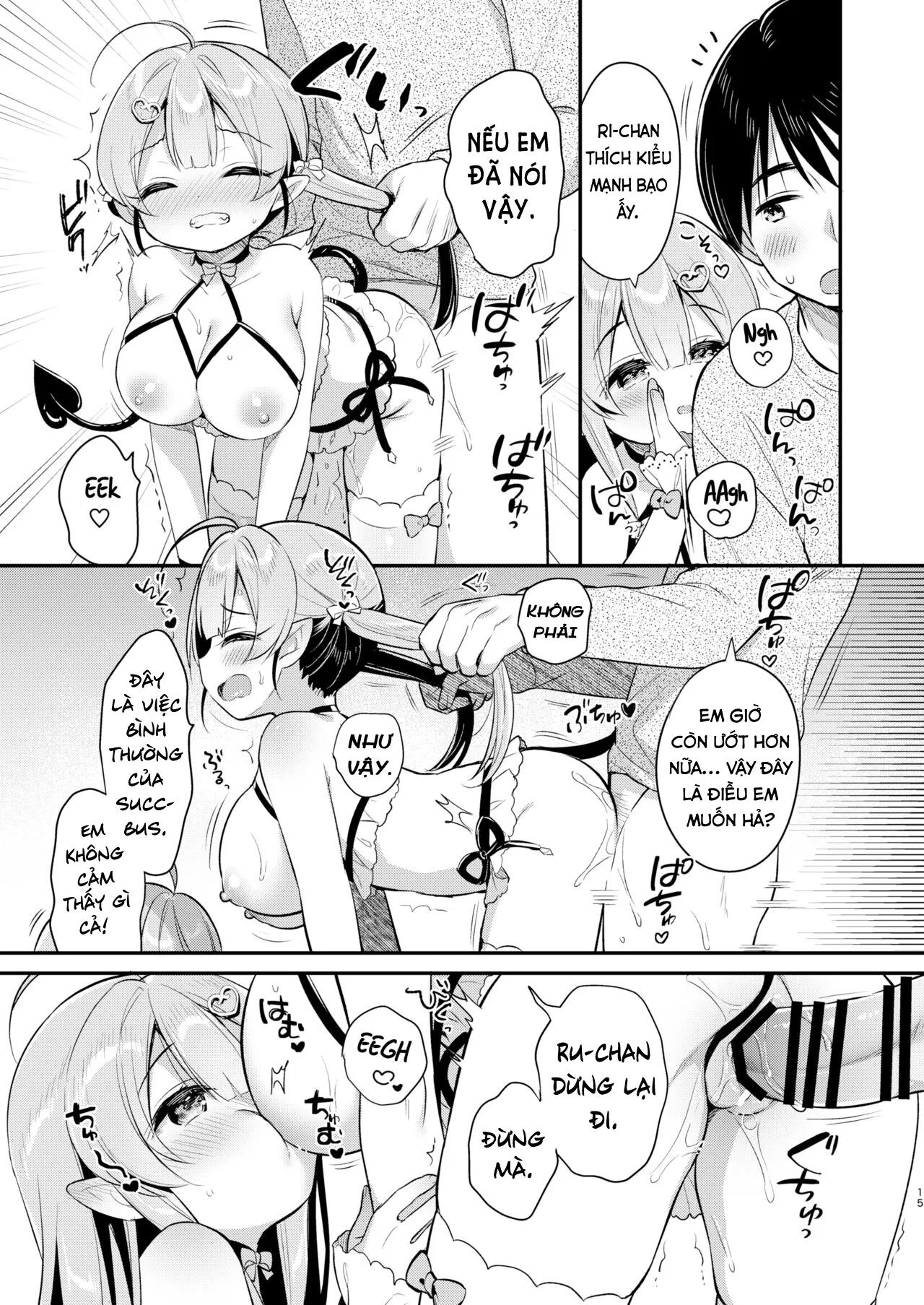 HentaiVN.net - Ảnh 14 - Totsugeki Futago Succubus-chan [Attack of Succubus Twins] - Chap 2