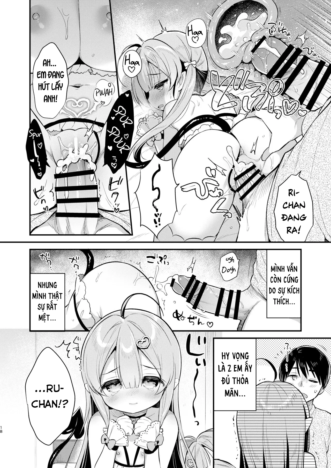 HentaiVN.net - Ảnh 17 - Totsugeki Futago Succubus-chan [Attack of Succubus Twins] - Chap 2