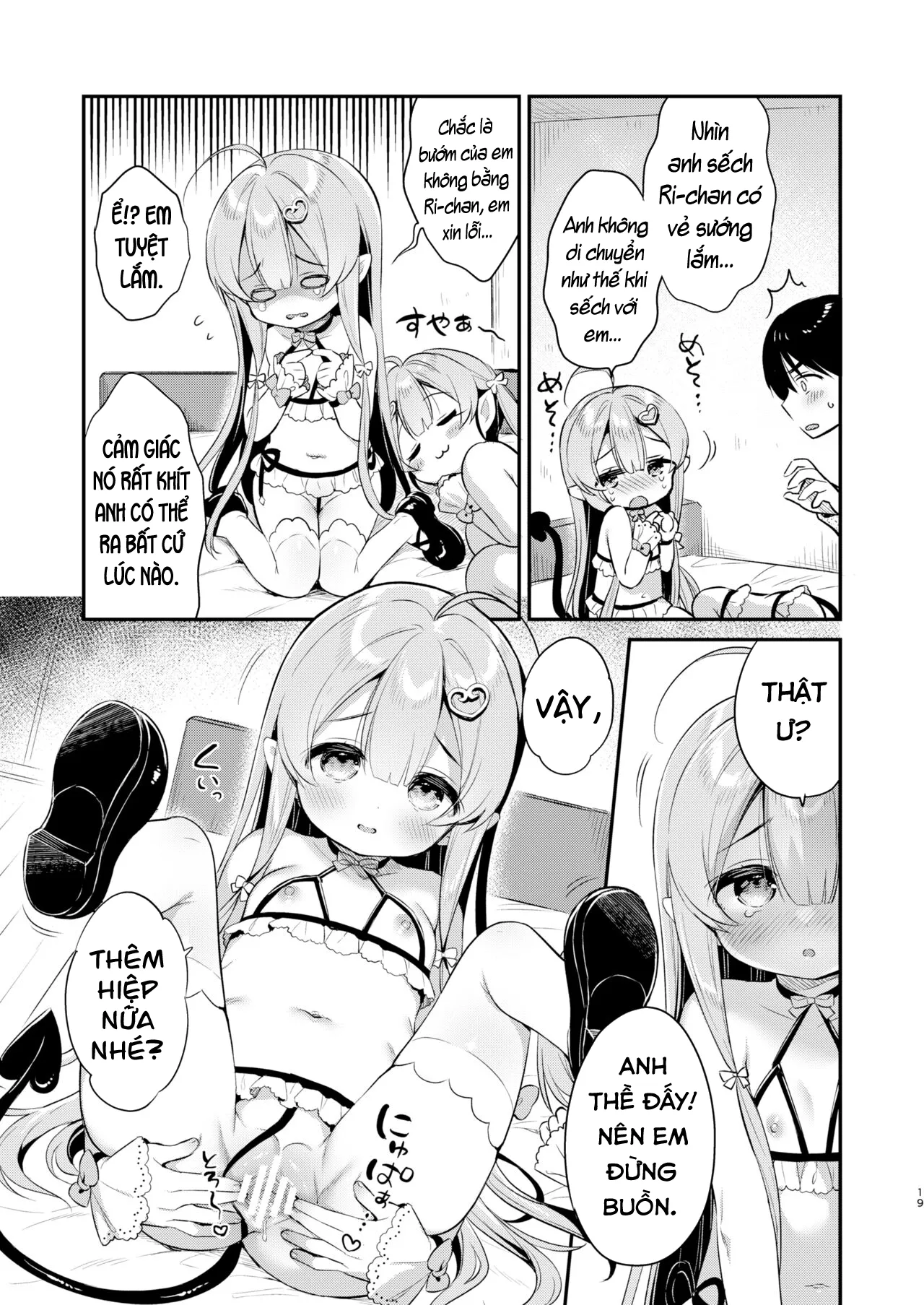 HentaiVN.net - Ảnh 18 - Totsugeki Futago Succubus-chan [Attack of Succubus Twins] - Chap 2