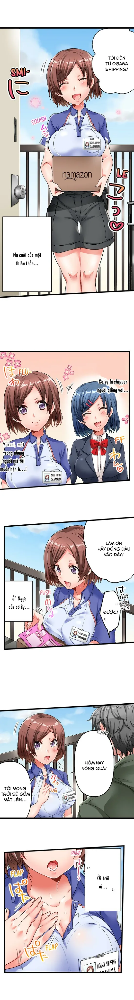 HentaiVN.net - Ảnh 5 - 5-Second Sex Delivery - Chap 1