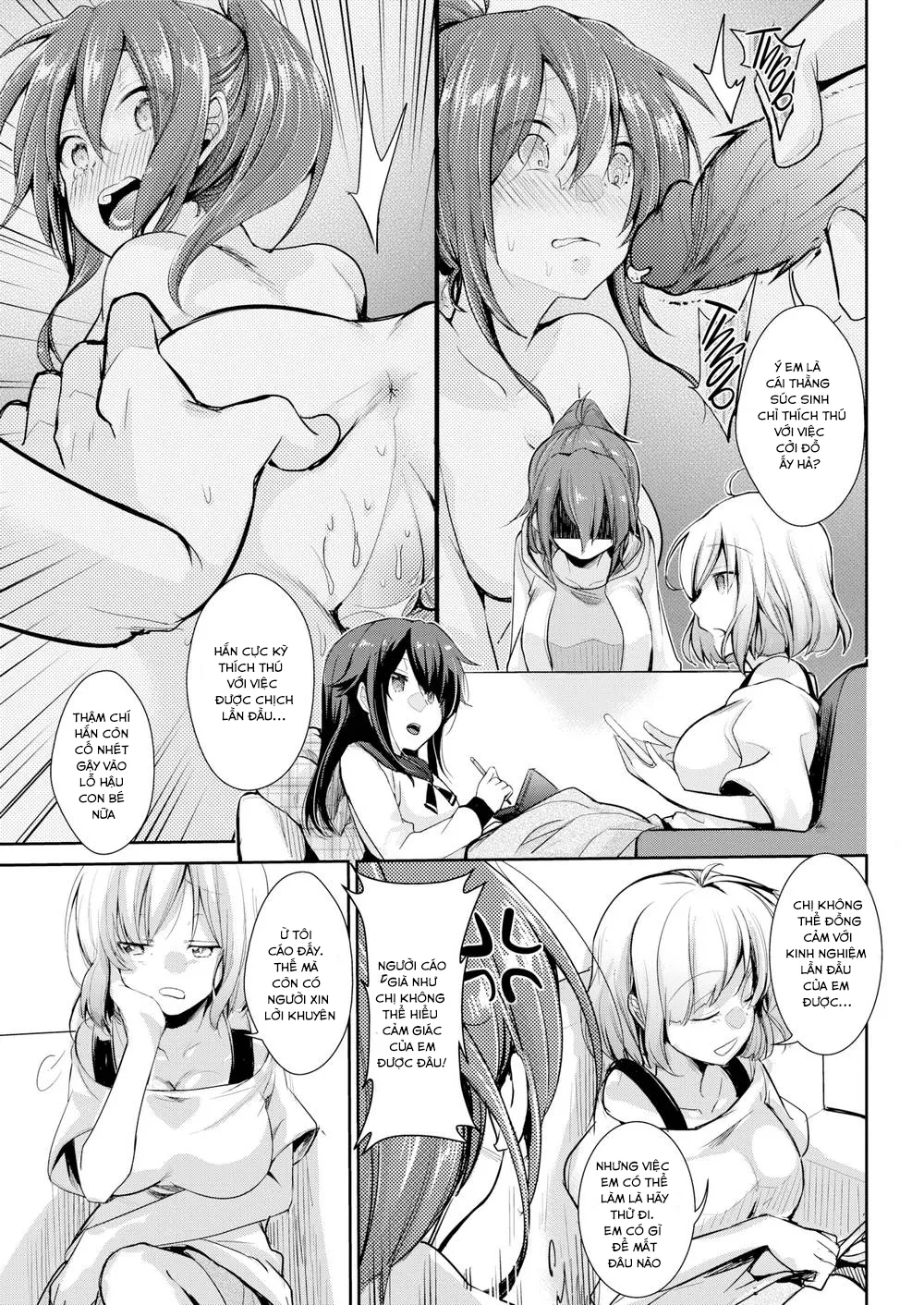 HentaiVN.net - Ảnh 4 - Bước ngoặt cuộc đời của người em thứ [Middle Daughter's Circumstance] - Chap 1