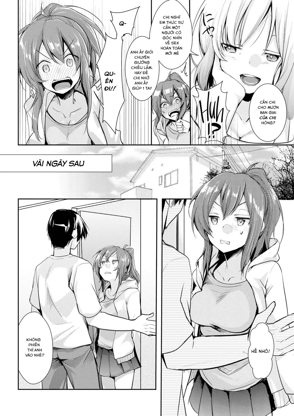 HentaiVN.net - Ảnh 5 - Bước ngoặt cuộc đời của người em thứ [Middle Daughter's Circumstance] - Chap 1