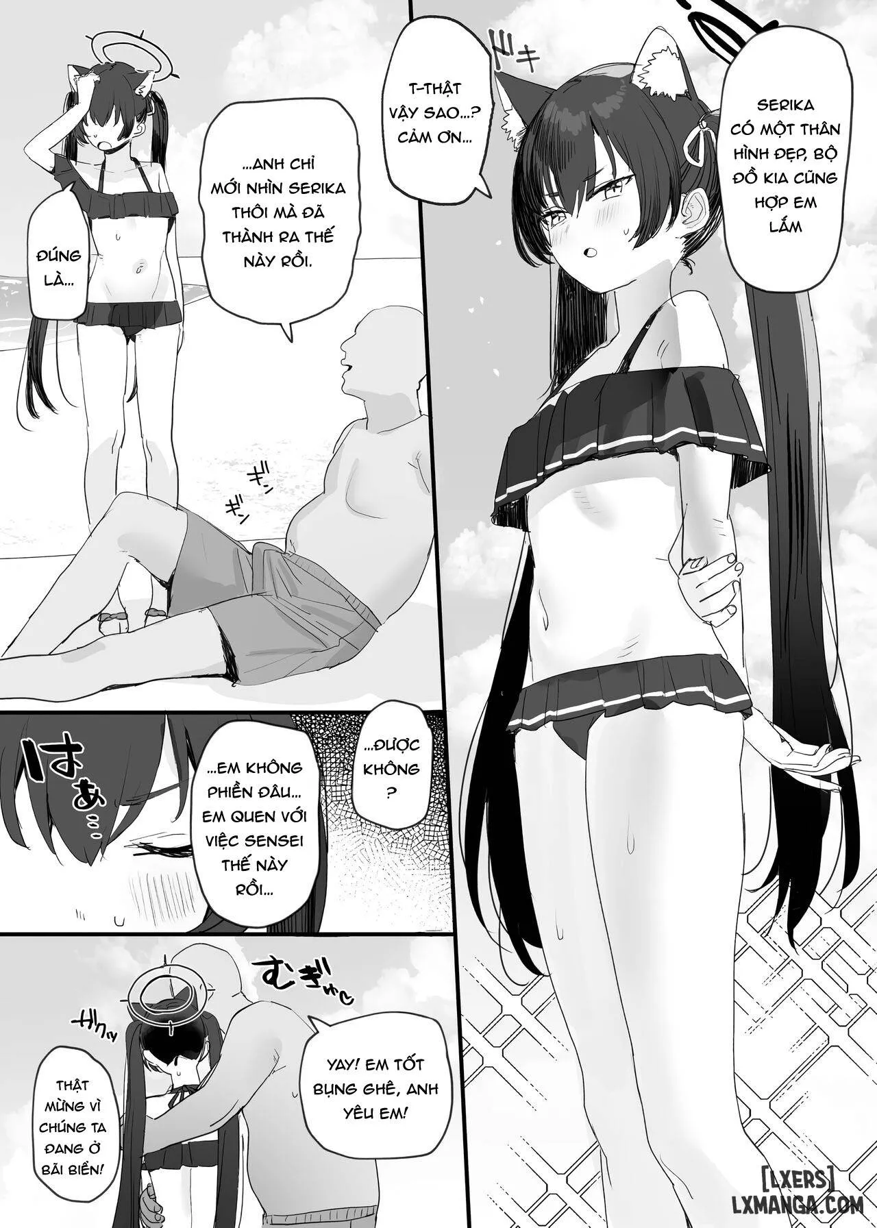HentaiVN.net - Ảnh 30 - Swimsuit Archive - Chap 1