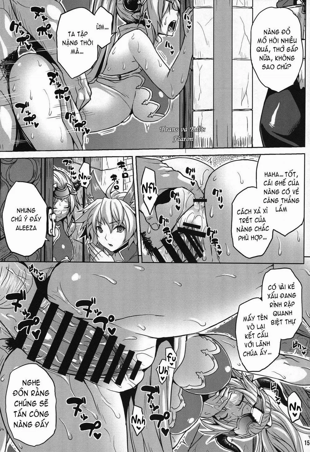 HentaiVN.net - Ảnh 16 - Hetare Yuusha To Netorare No Himegimi (Granblue Fantasy) - Chap 1