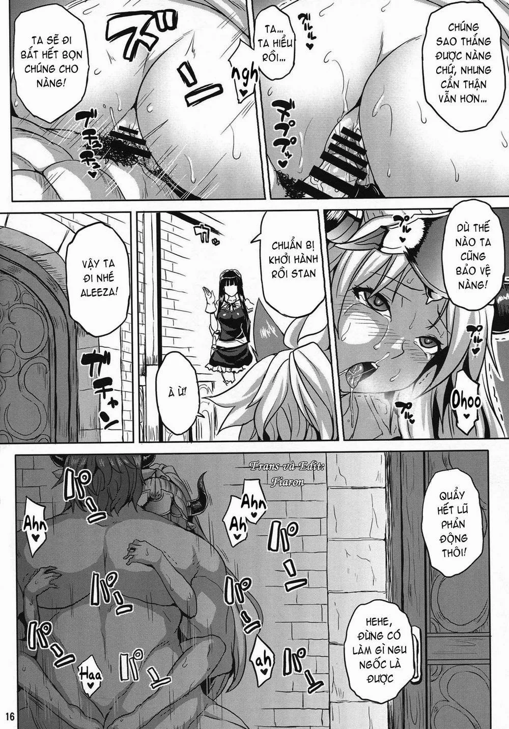 HentaiVN.net - Ảnh 17 - Hetare Yuusha To Netorare No Himegimi (Granblue Fantasy) - Chap 1