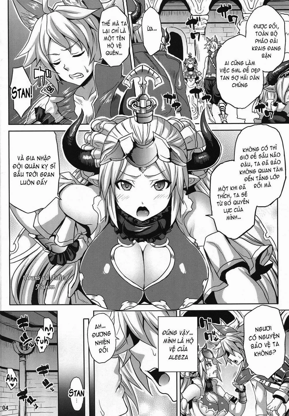 HentaiVN.net - Ảnh 5 - Hetare Yuusha To Netorare No Himegimi (Granblue Fantasy) - Chap 1