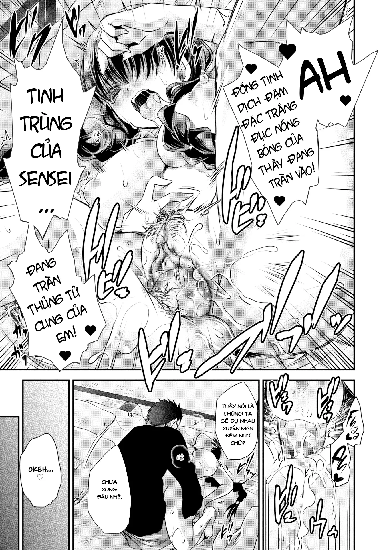 HentaiVN.net - Ảnh 20 - Creampie Trip (Uncen) [Mối tình ngang trái giữa hai thầy trò ...3] - Chap 1
