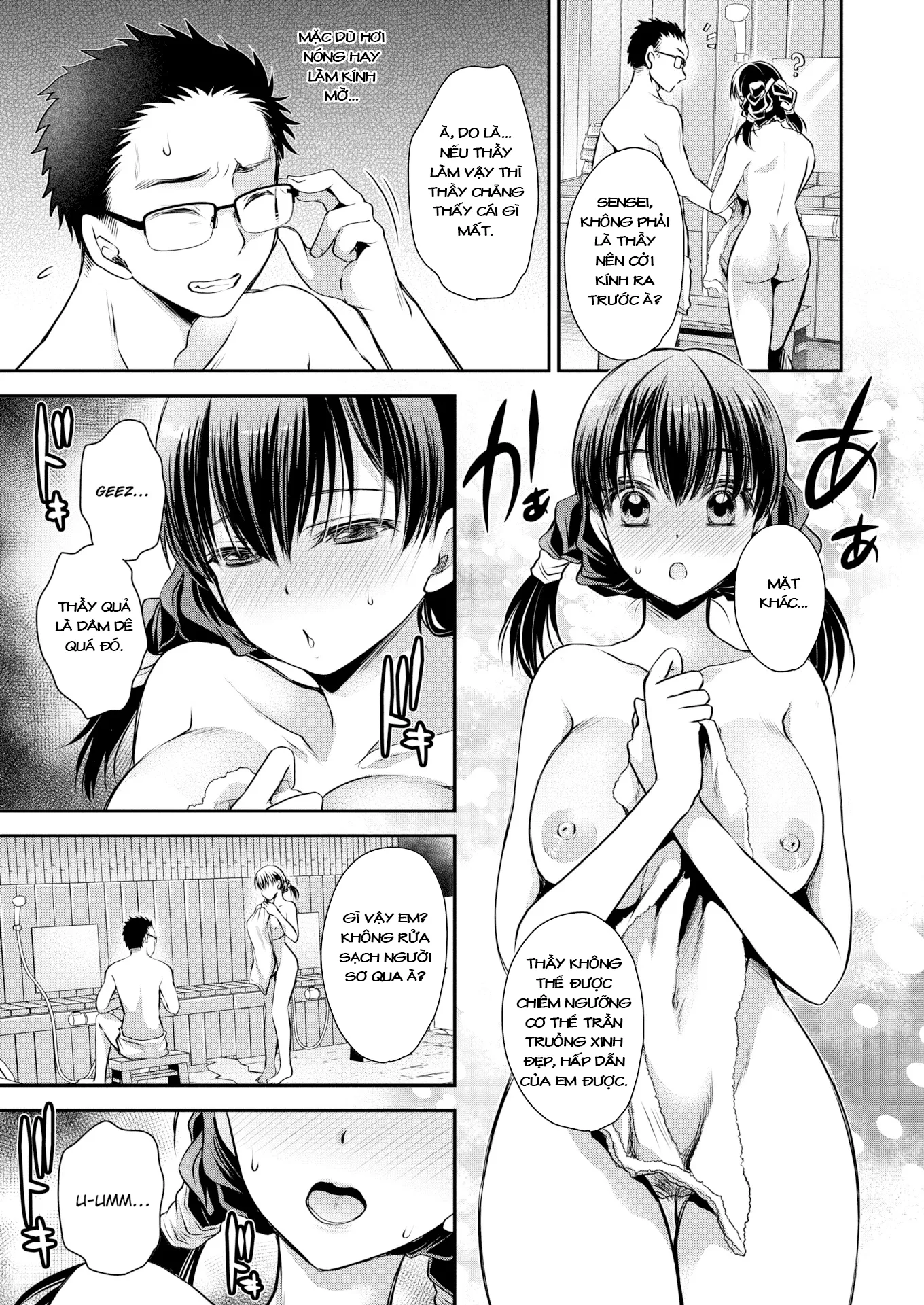 HentaiVN.net - Ảnh 4 - Creampie Trip (Uncen) [Mối tình ngang trái giữa hai thầy trò ...3] - Chap 1
