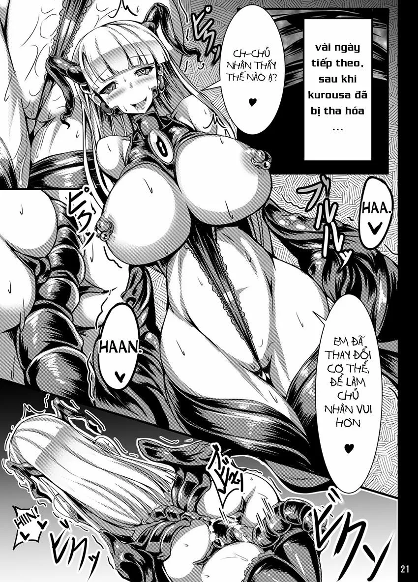 HentaiVN.net - Ảnh 21 - Kuro Usa Ga Shokushu-Sama No Mesu Ni Naru Hon - Chap 1
