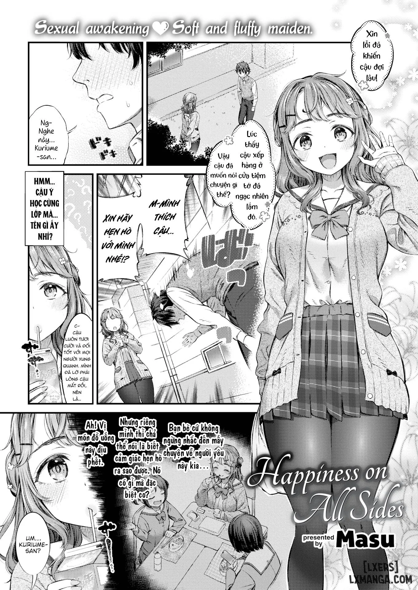 HentaiVN.net - Ảnh 1 - Hạnh phúc ở mọi phía - Chap 1