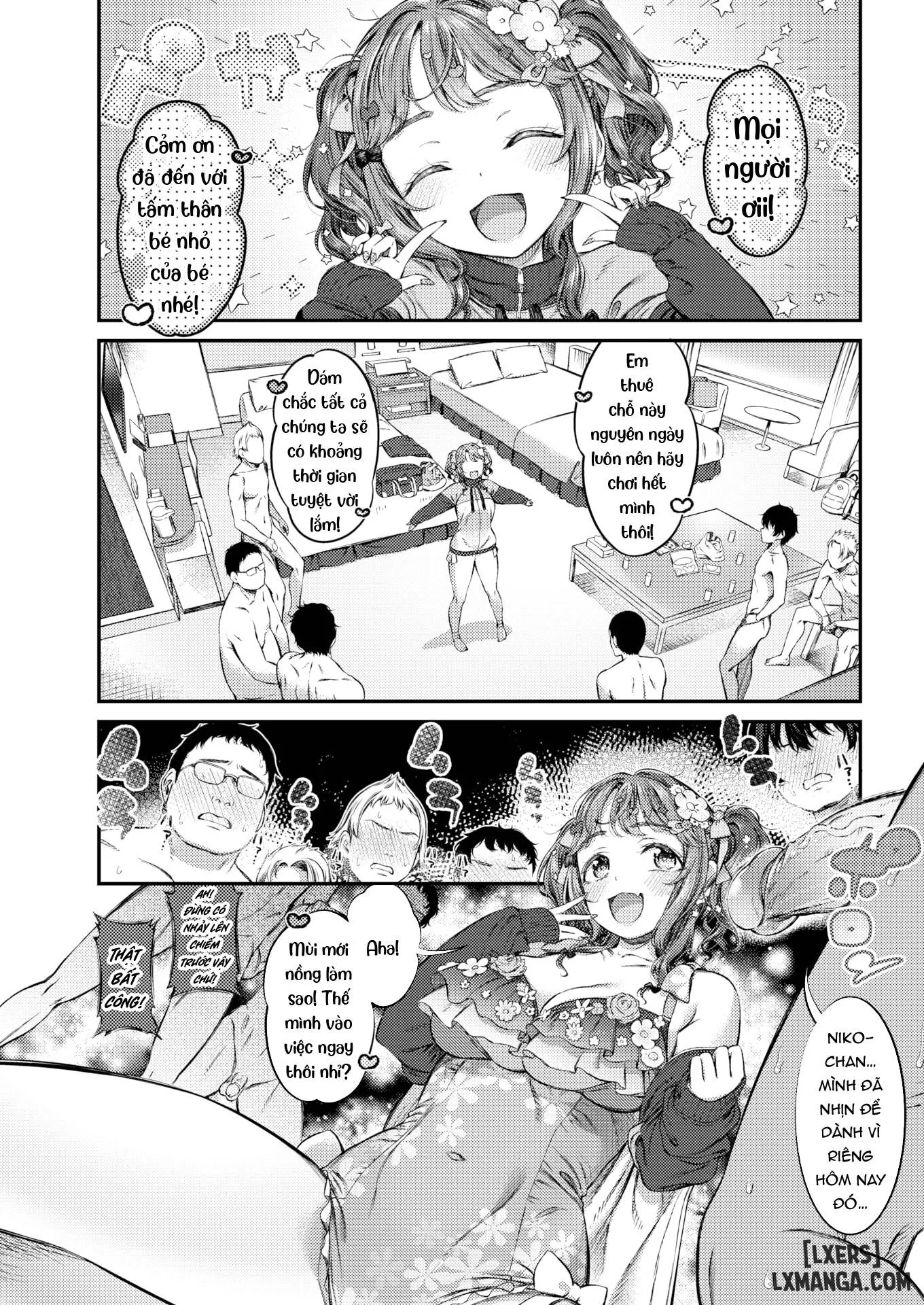HentaiVN.net - Ảnh 14 - Hạnh phúc ở mọi phía - Chap 1