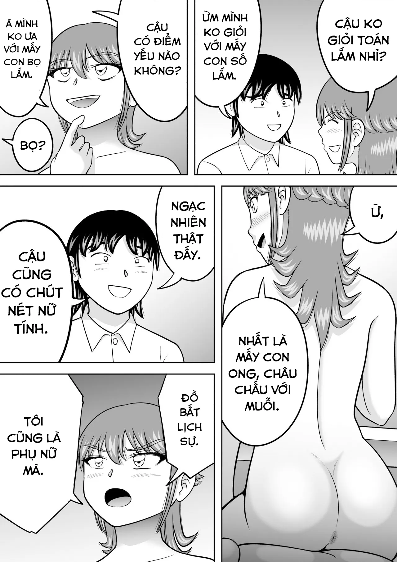 HentaiVN.net - Ảnh 17 - Bạn đến không đúng lúc [Zenra Shoujo; 全裸少女] - Chap 1