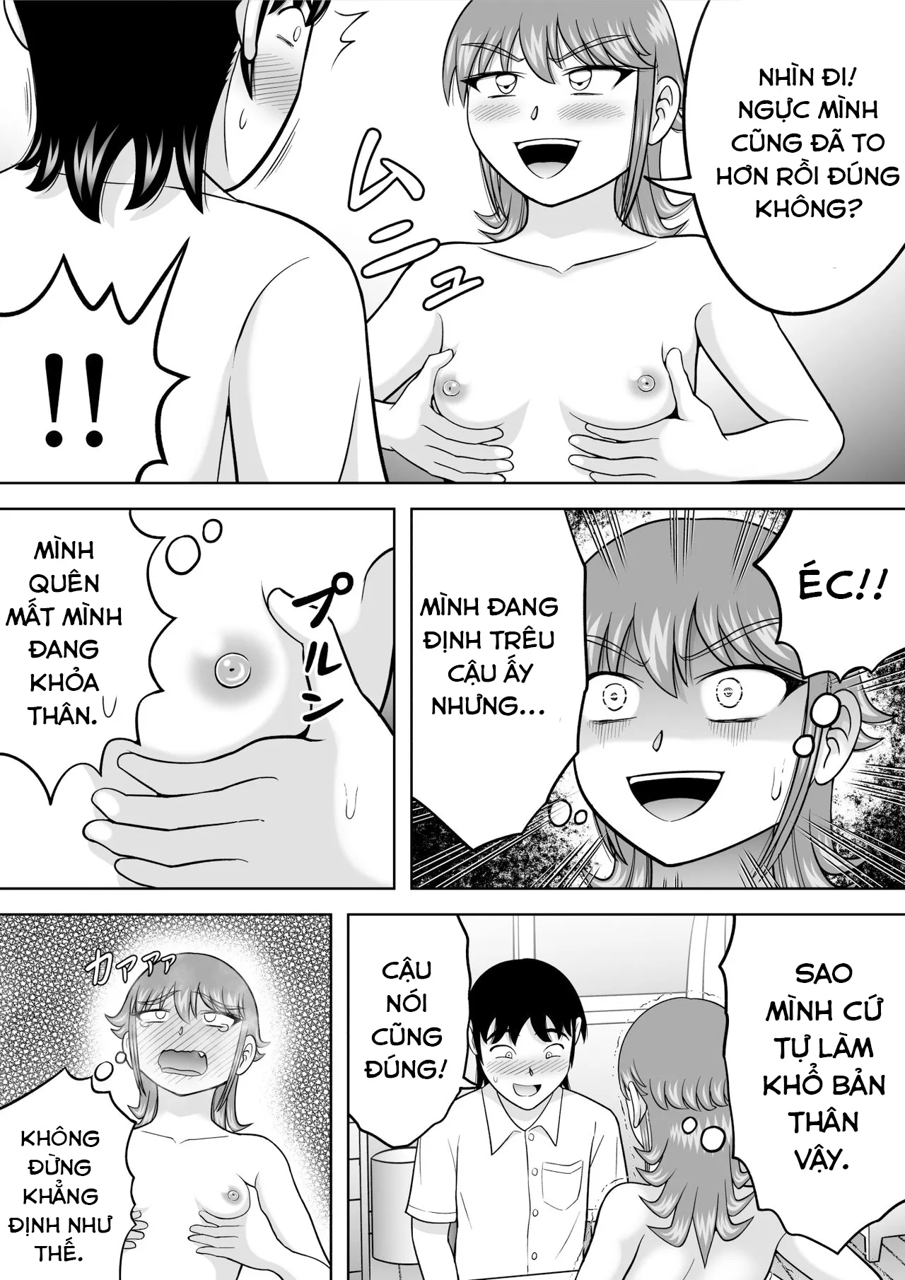 HentaiVN.net - Ảnh 18 - Bạn đến không đúng lúc [Zenra Shoujo; 全裸少女] - Chap 1
