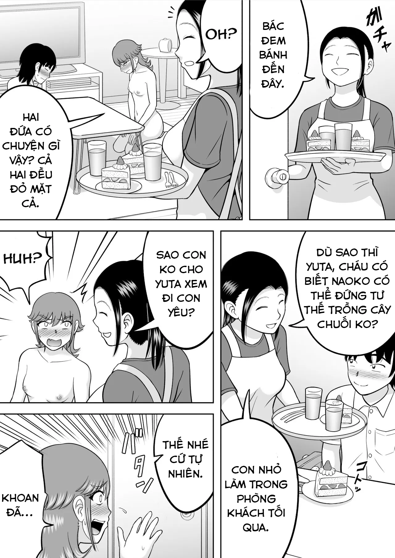 HentaiVN.net - Ảnh 19 - Bạn đến không đúng lúc [Zenra Shoujo; 全裸少女] - Chap 1
