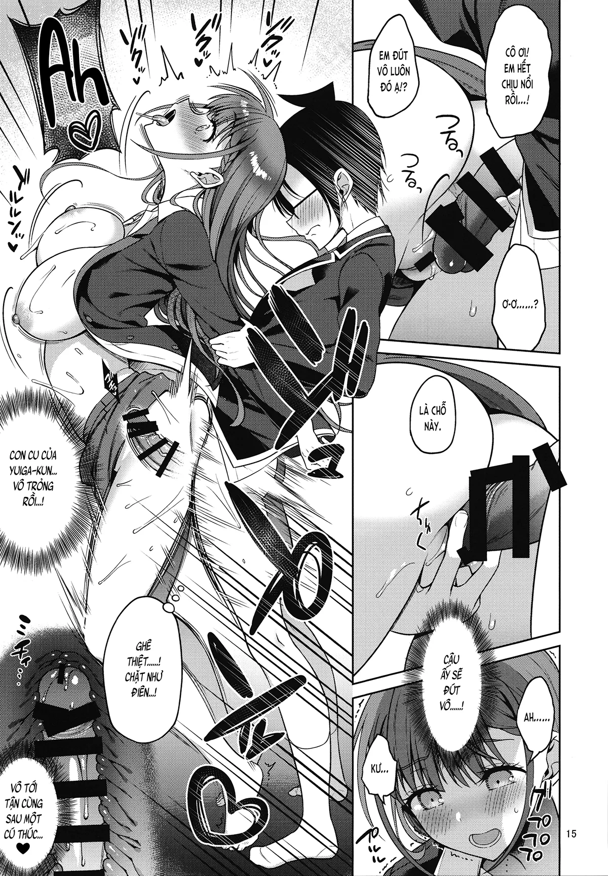 HentaiVN.net - Ảnh 15 - Cô Kirisu dạy môn sức khỏe thể chất (BokuBen) [Kirisu-sensei ga Oshieru Hokentaiiku (Bokutachi wa Benkyou ga Dekinai); 桐須先生が教える保健体育 (ぼくたちは勉強ができない)] - Chap 1
