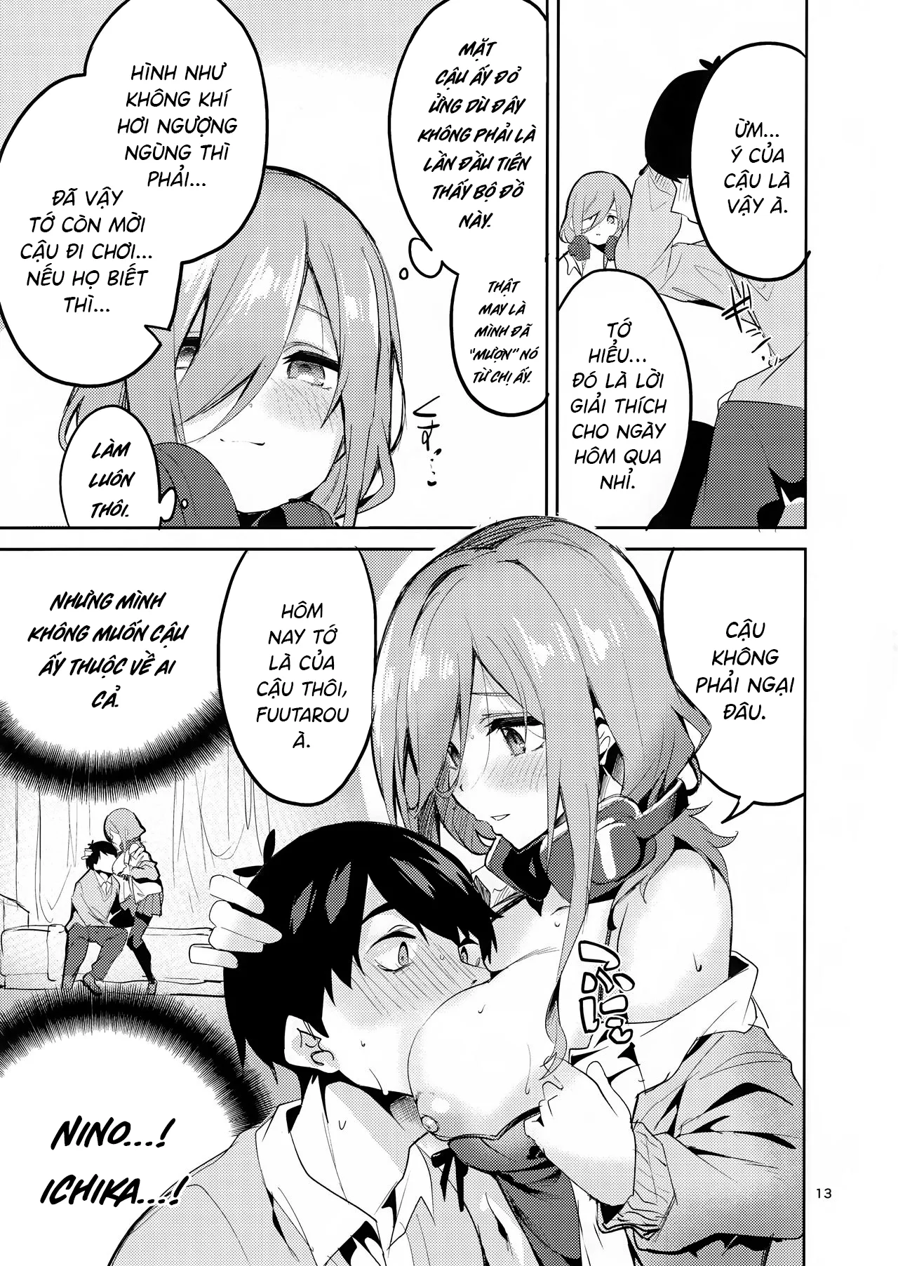 HentaiVN.net - Ảnh 14 - Miku no Baai - Chap 1