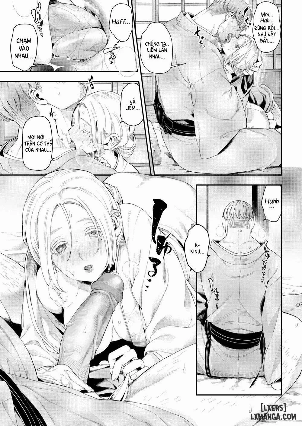 HentaiVN.net - Ảnh 9 - Rustling Silk - Chap 1