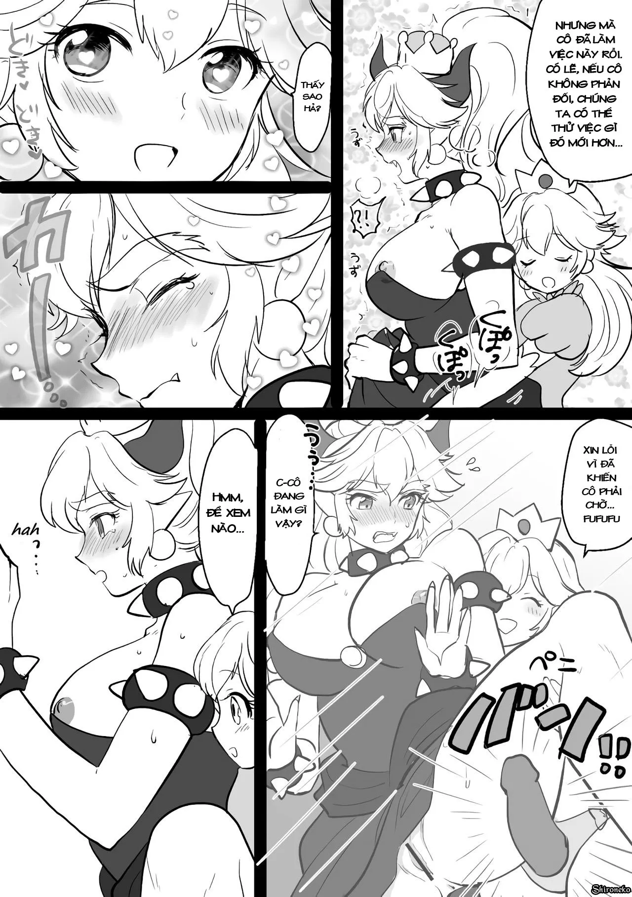 HentaiVN.net - Ảnh 5 - Peach x Koopa (New Super Mario Bros. U Deluxe) - Chap 2