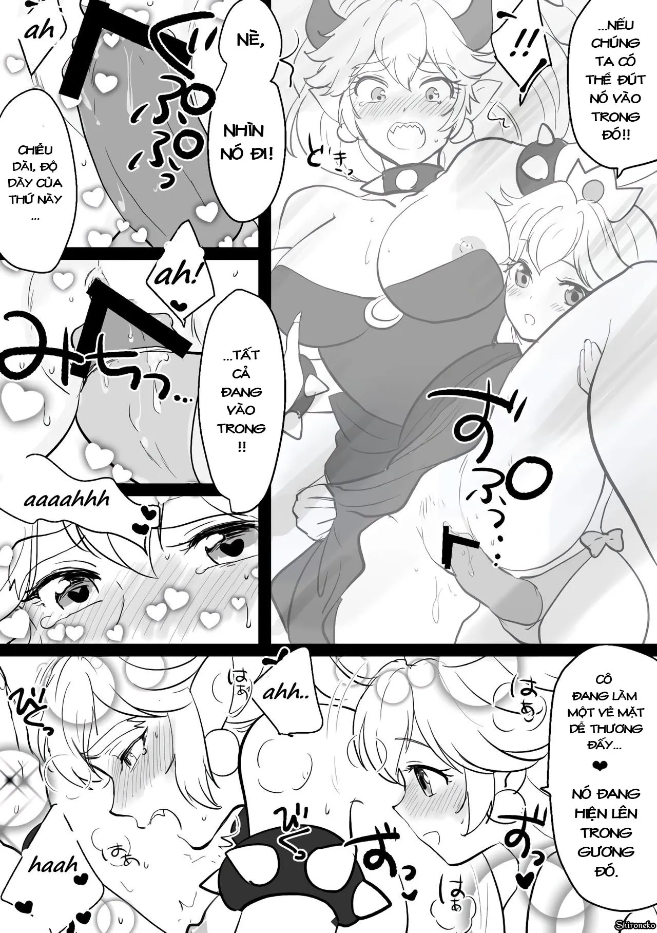 HentaiVN.net - Ảnh 6 - Peach x Koopa (New Super Mario Bros. U Deluxe) - Chap 2