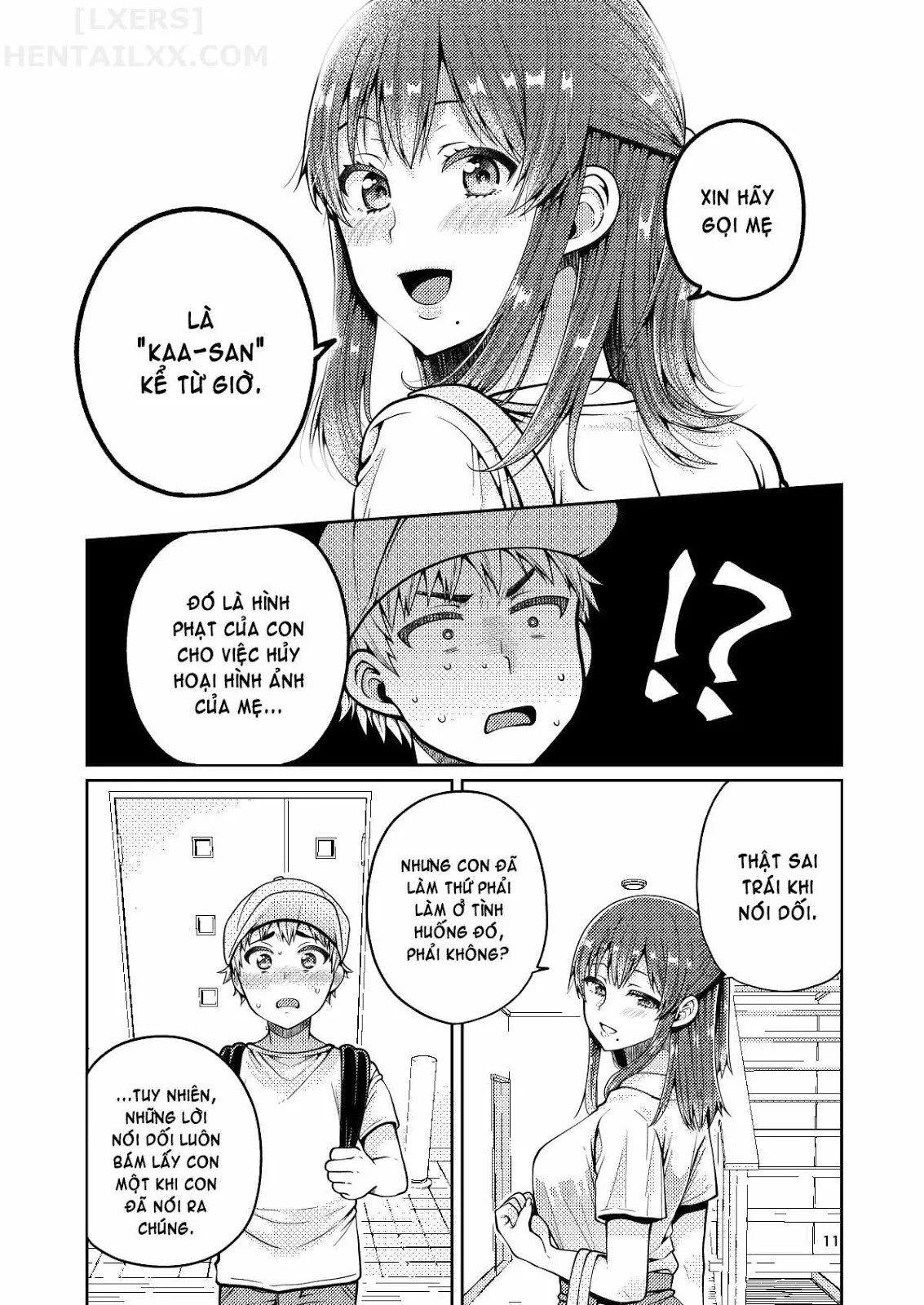 HentaiVN.net - Ảnh 13 - Kaa-San To Issho [Together With My Step-Mum] - Chap 1