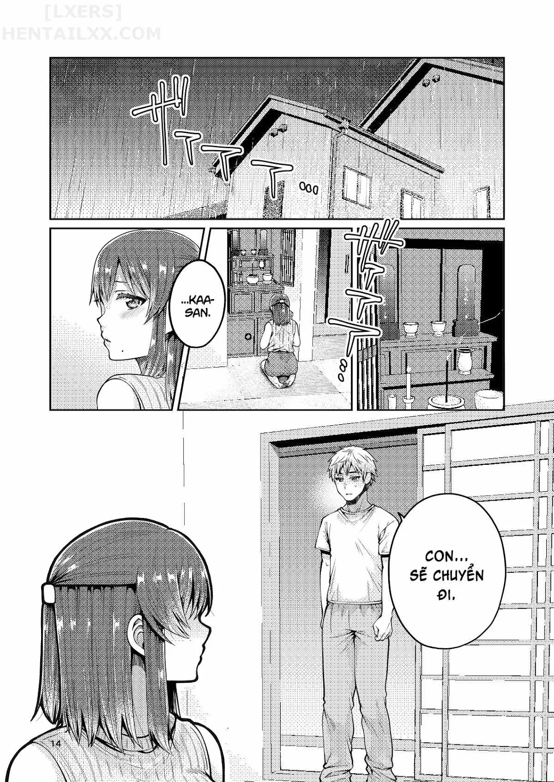 HentaiVN.net - Ảnh 16 - Kaa-San To Issho [Together With My Step-Mum] - Chap 1