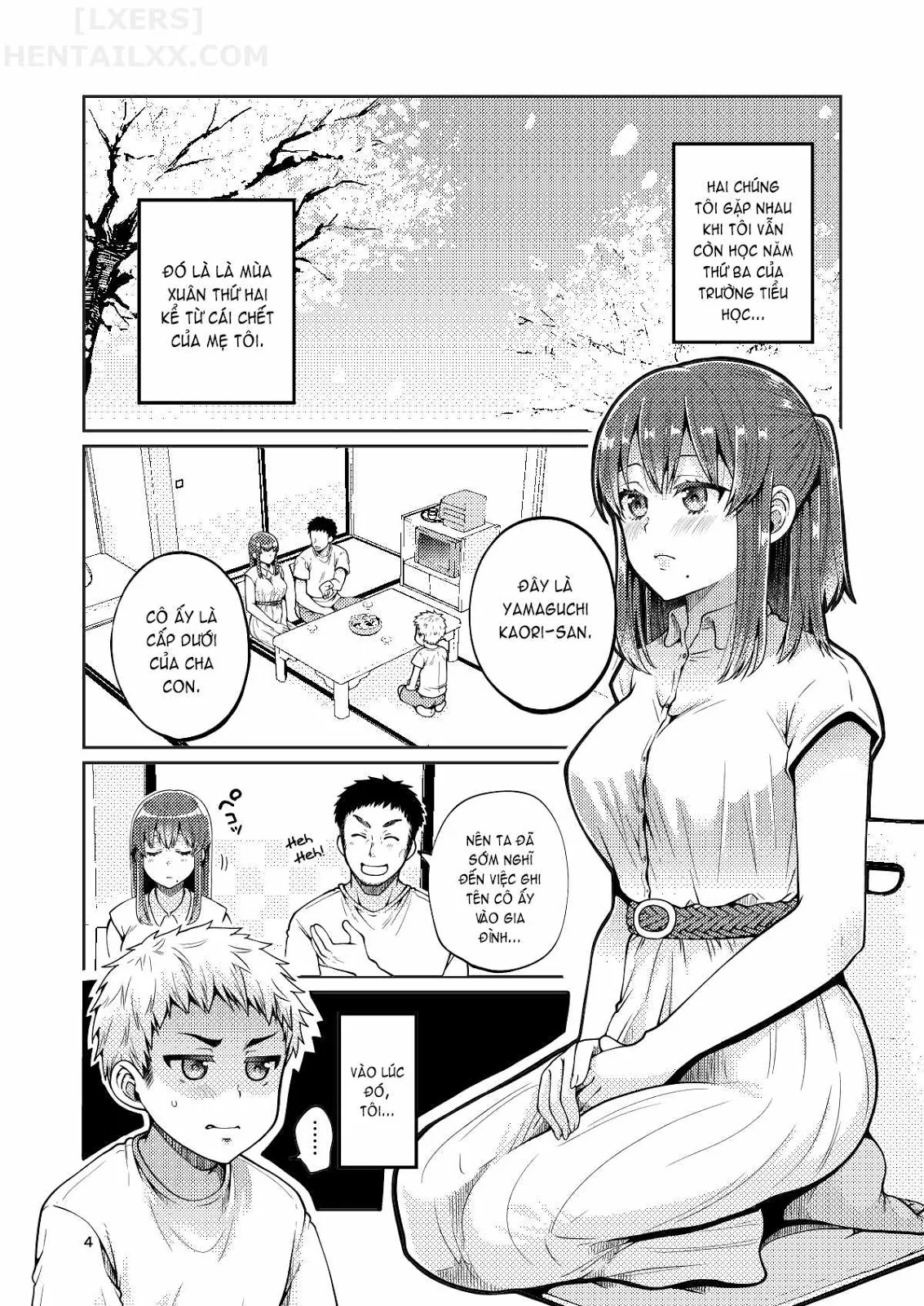 HentaiVN.net - Ảnh 6 - Kaa-San To Issho [Together With My Step-Mum] - Chap 1